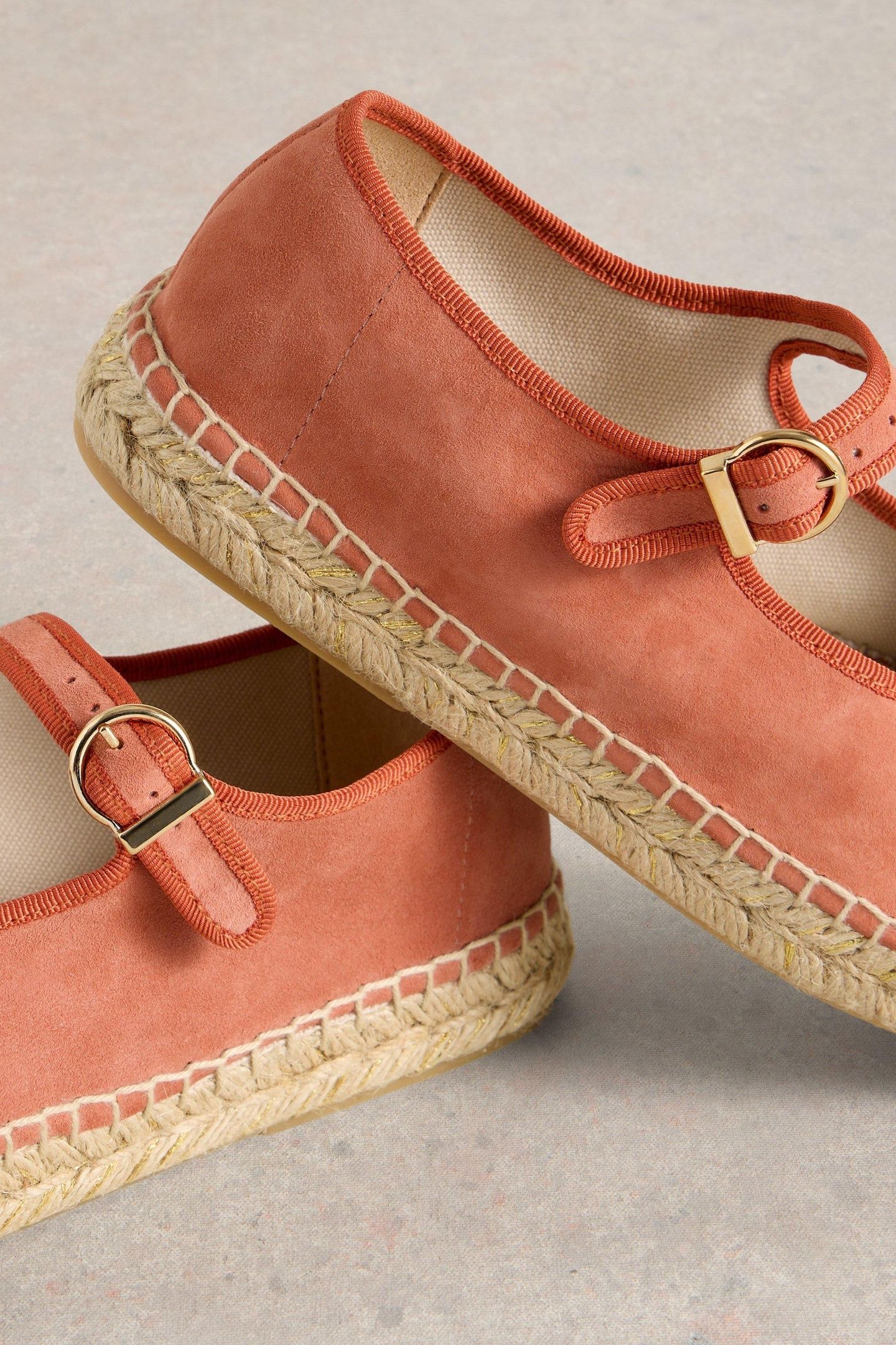MARY JANE ESPADRILLES MID ORANGE 4