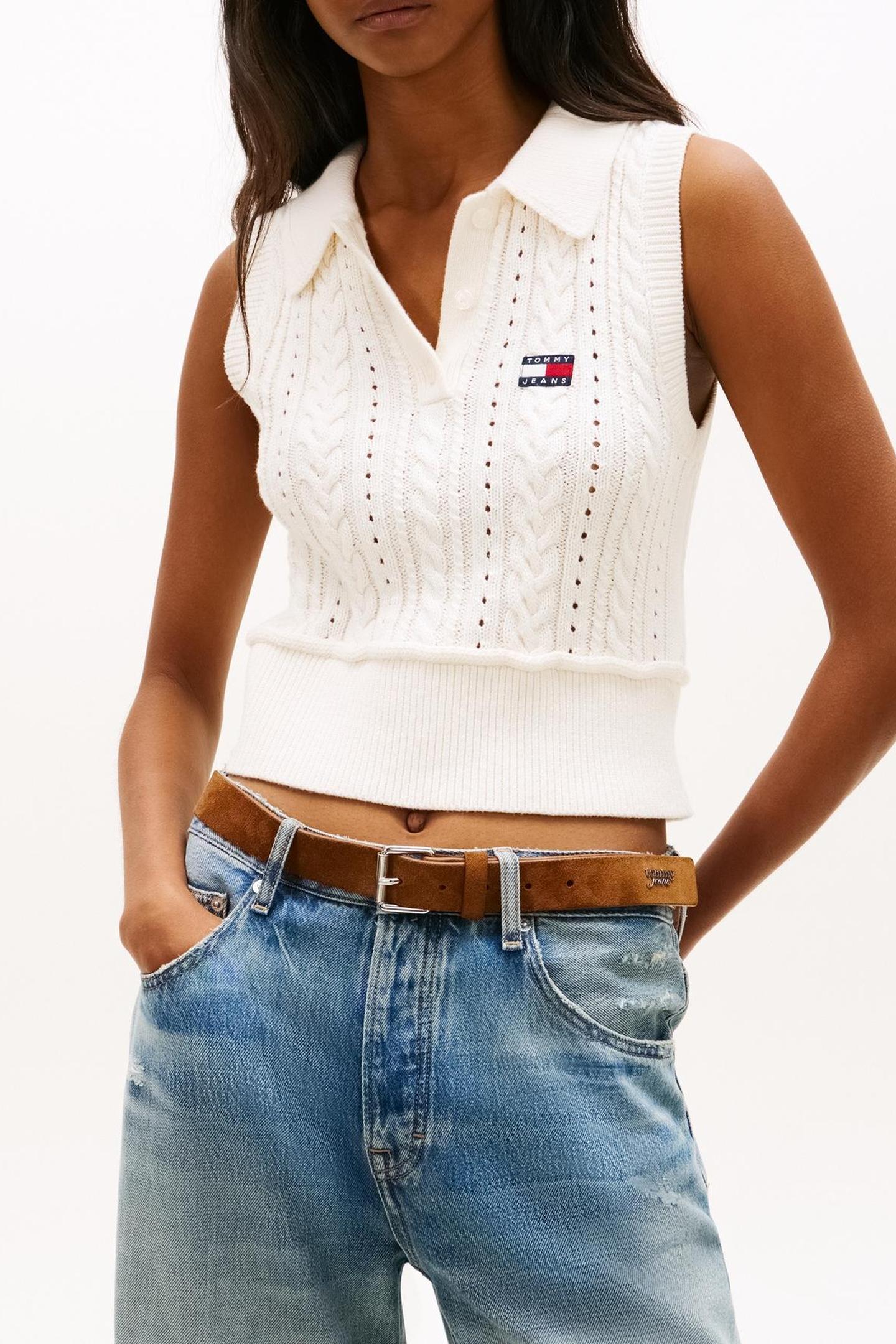 GMD CABLE POLO ANCIENT WHITE 3