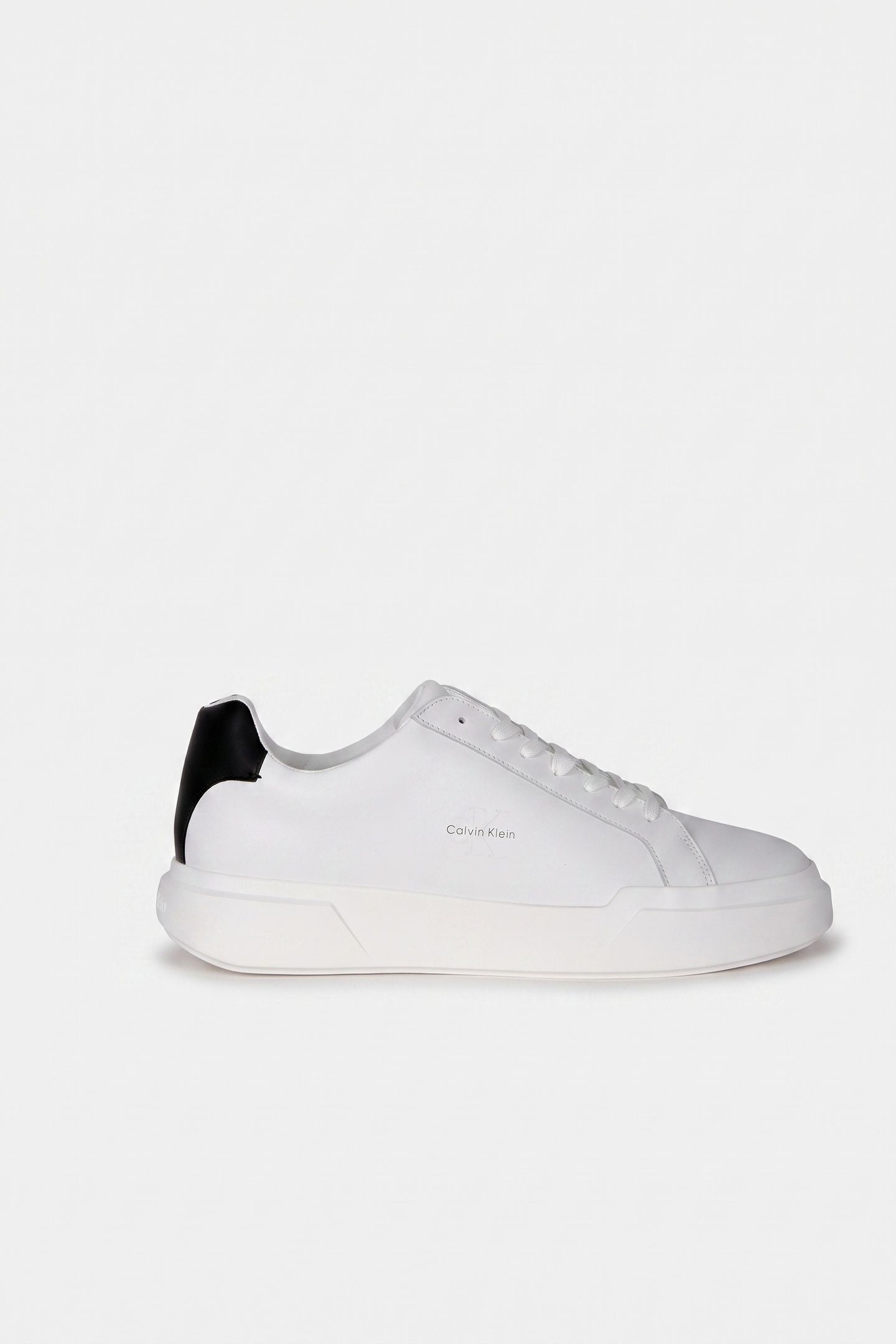 CHUNKY CUPSOLE LACEUP SHOES BRIGHT WHITE/BLACK 1