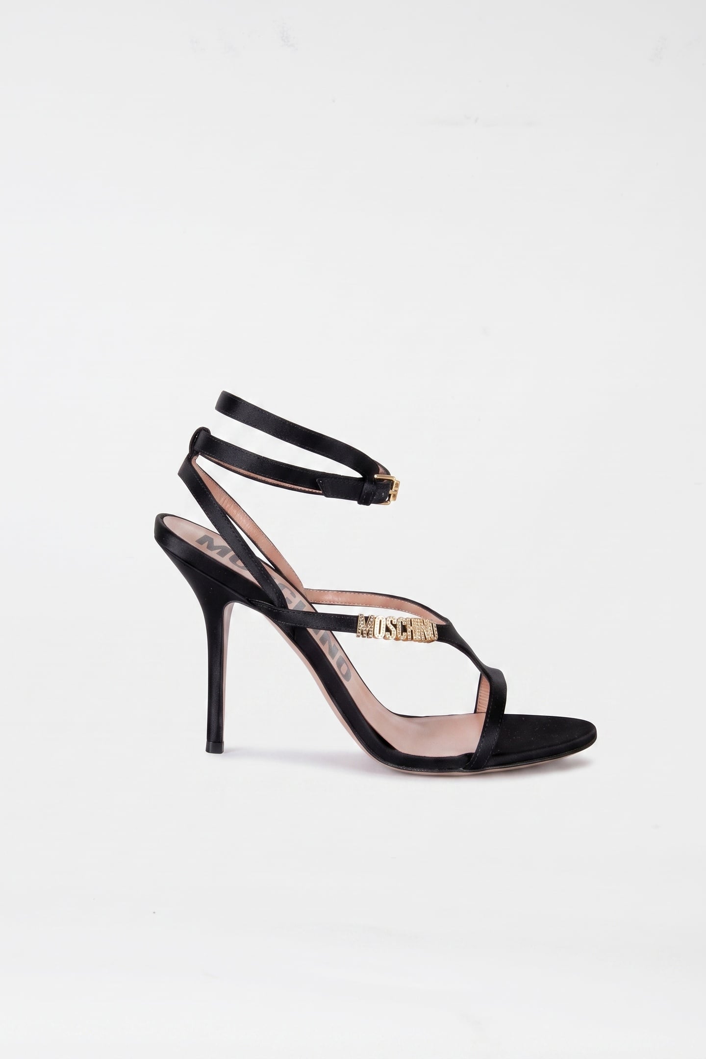 GOATSKIN SANDALS BLACK 1