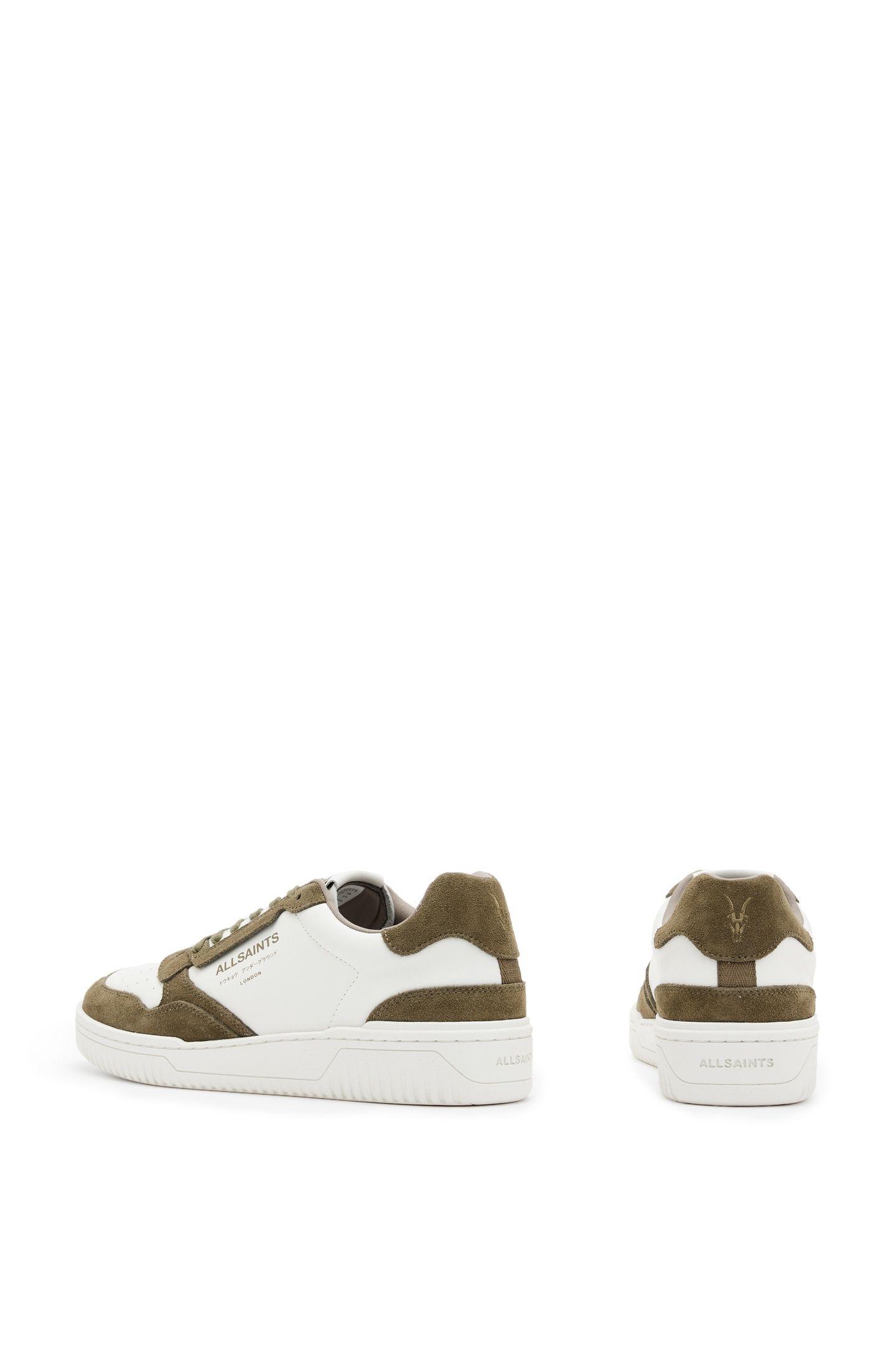 REGAN LOW TOP WHITE/KHAKI 3