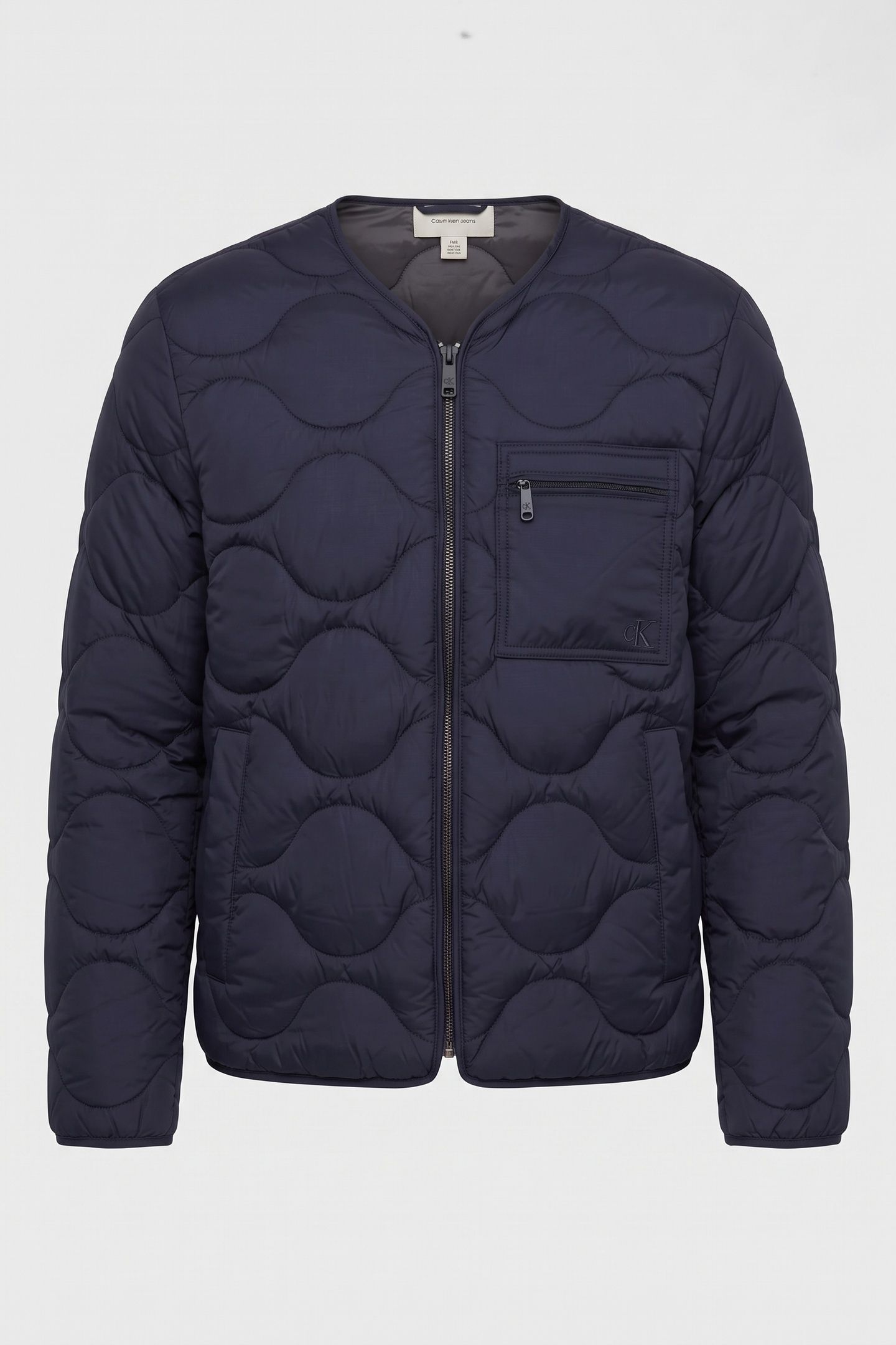 LONG SLEEVE FEATHERWEIGHT NYLON JACKET DARK SAPPHIRE 3