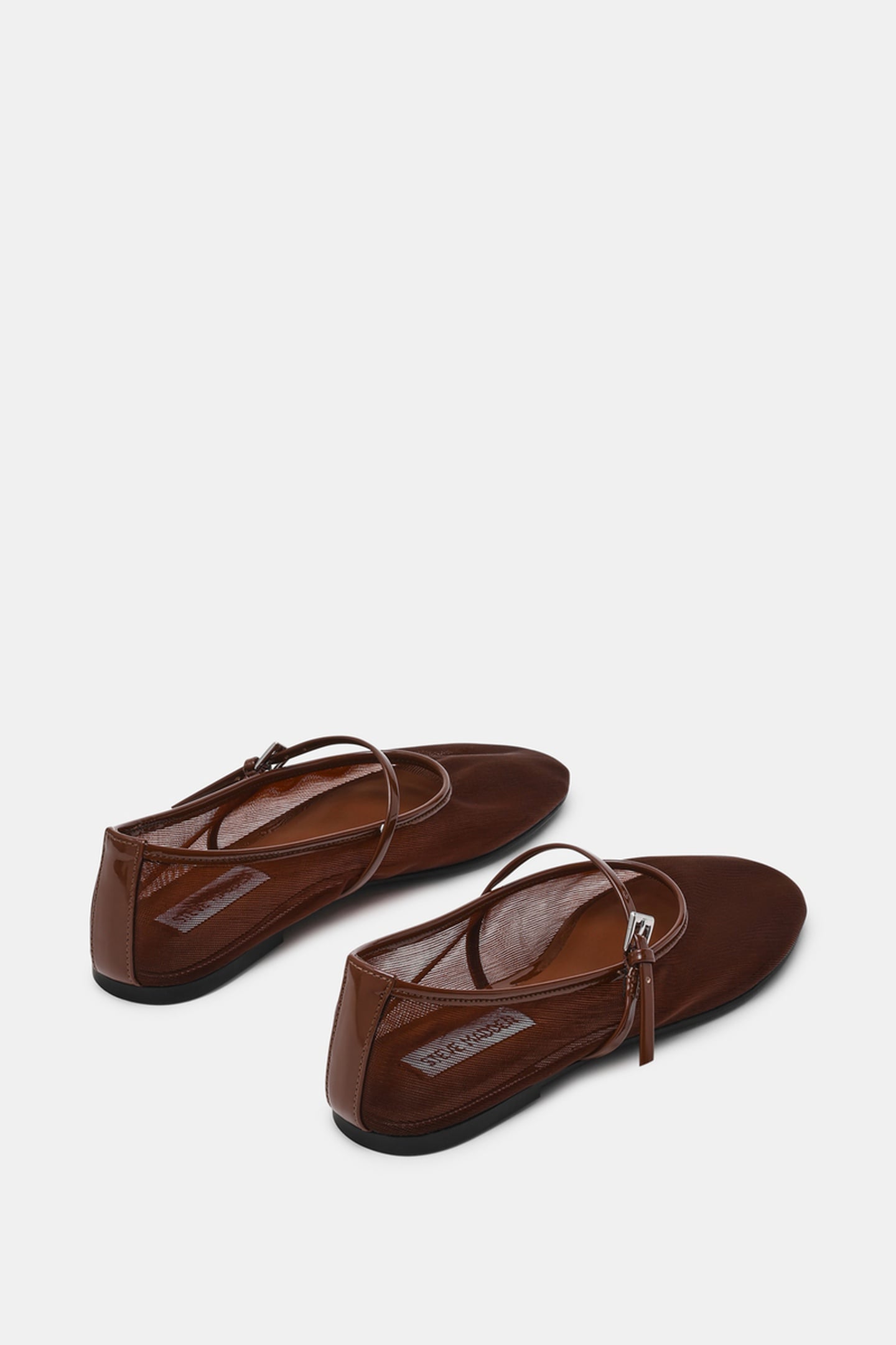 MASH FLAT SHOES DK SEPIA BROWN 2