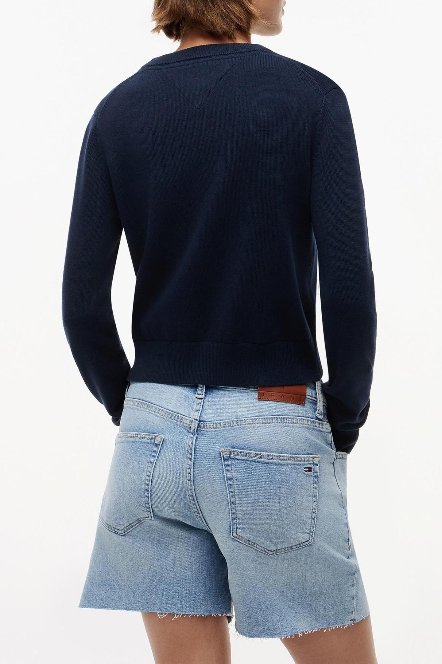 FLAG CREW NECK DARK NIGHT NAVY 2