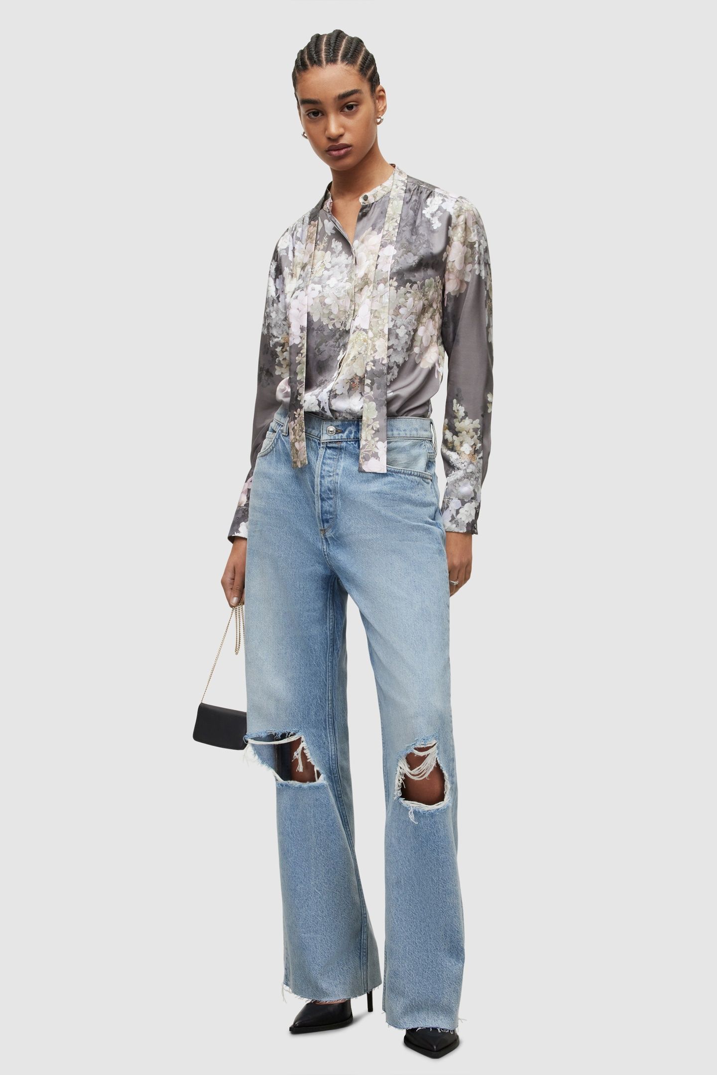 TONI VENETIA SHIRT CONCRETE GREY 1