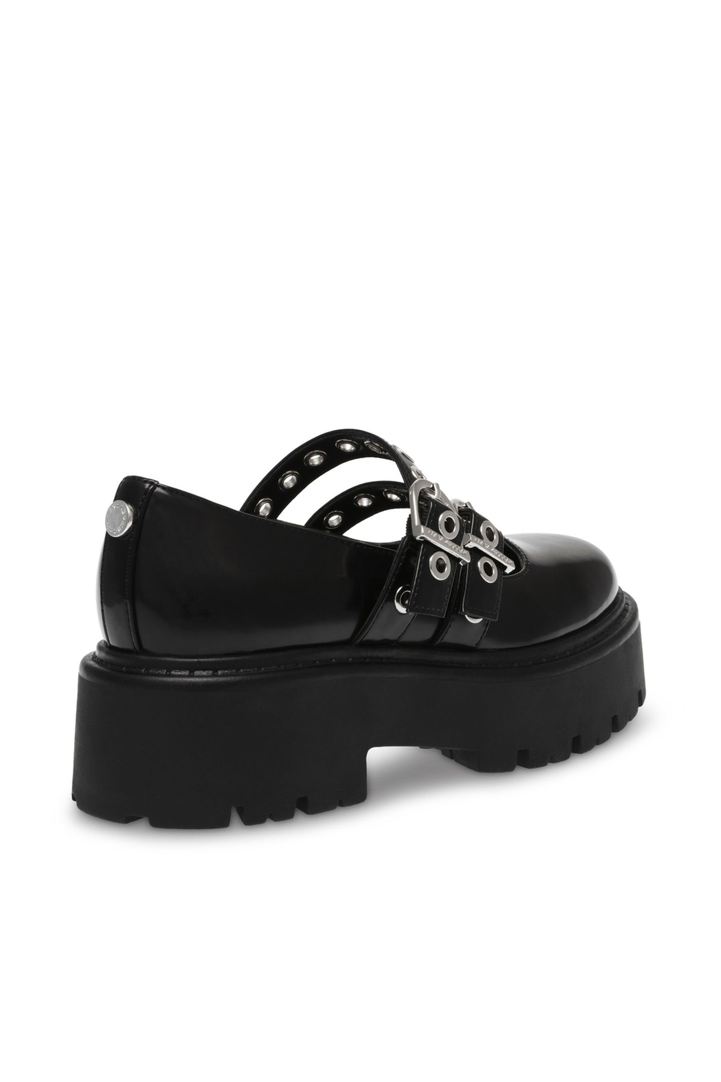 OVERT FLAT SHOES BLACK ACTION LEATHER 2