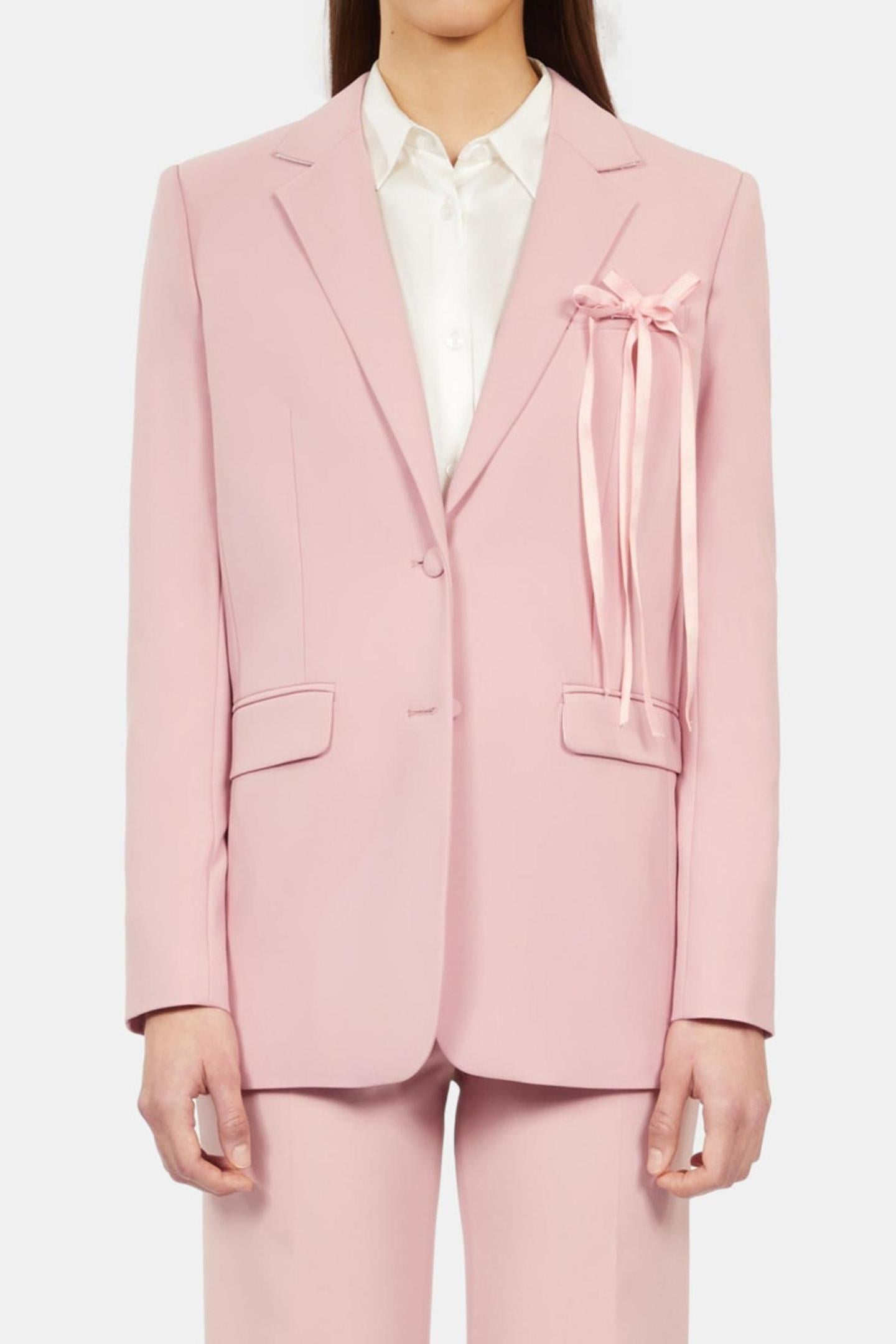 WITH FABRIC-COVERED BUTTONS PASTEL PINK 1