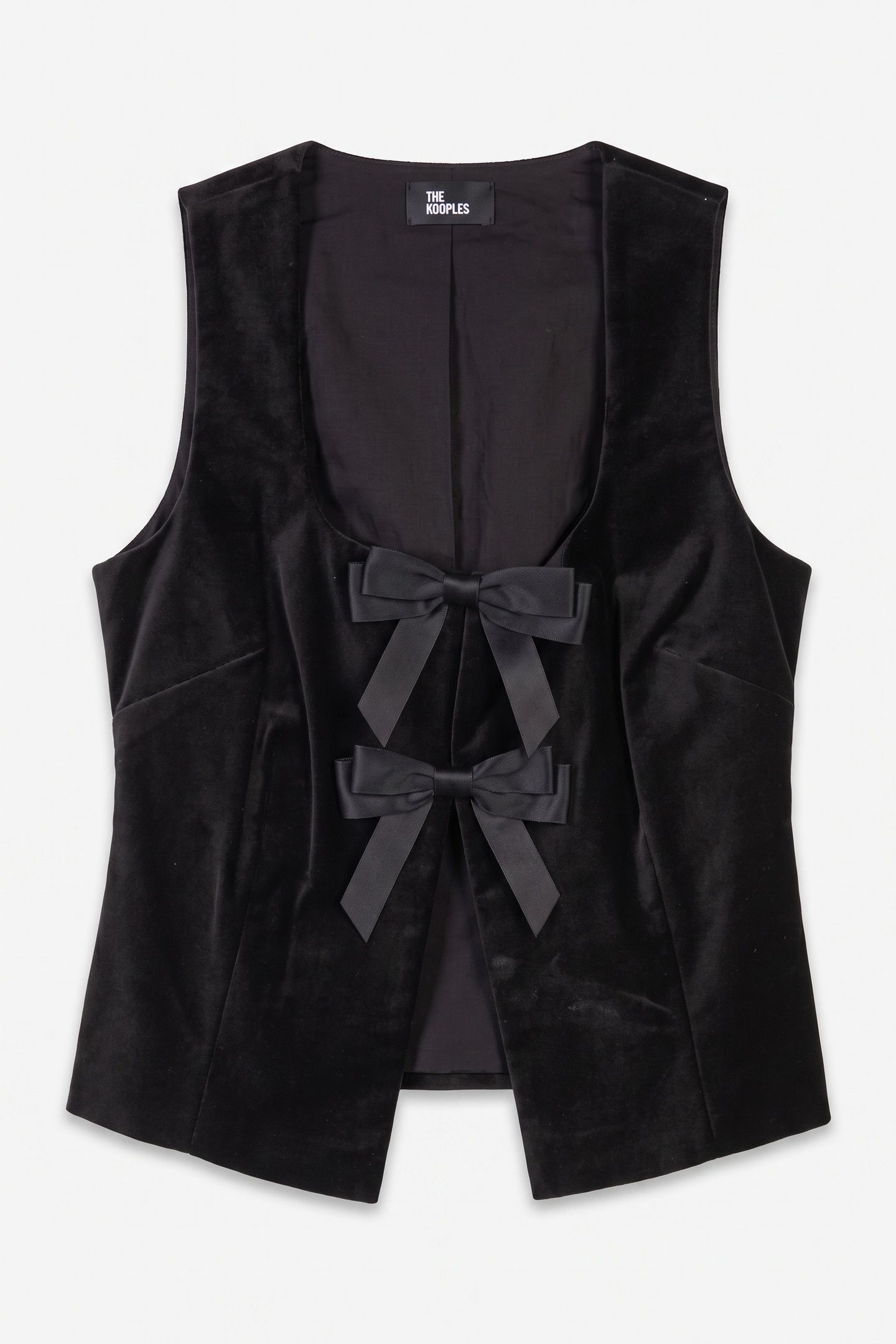 STRAPPY TOP WITH TIES BLACK 4
