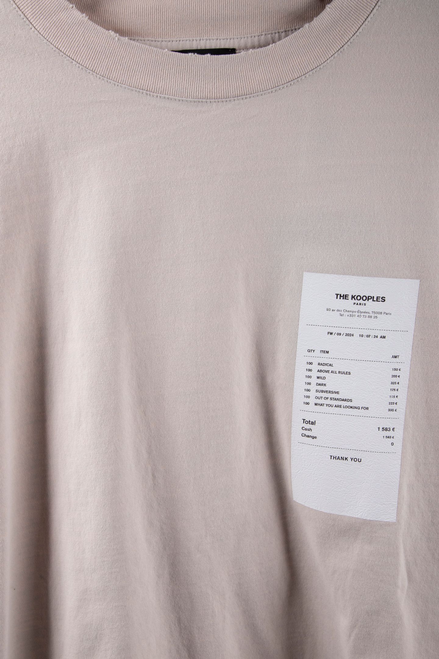 SHORT-SLEEVED T-SHIRT WITH PRINT STONE GREY 4