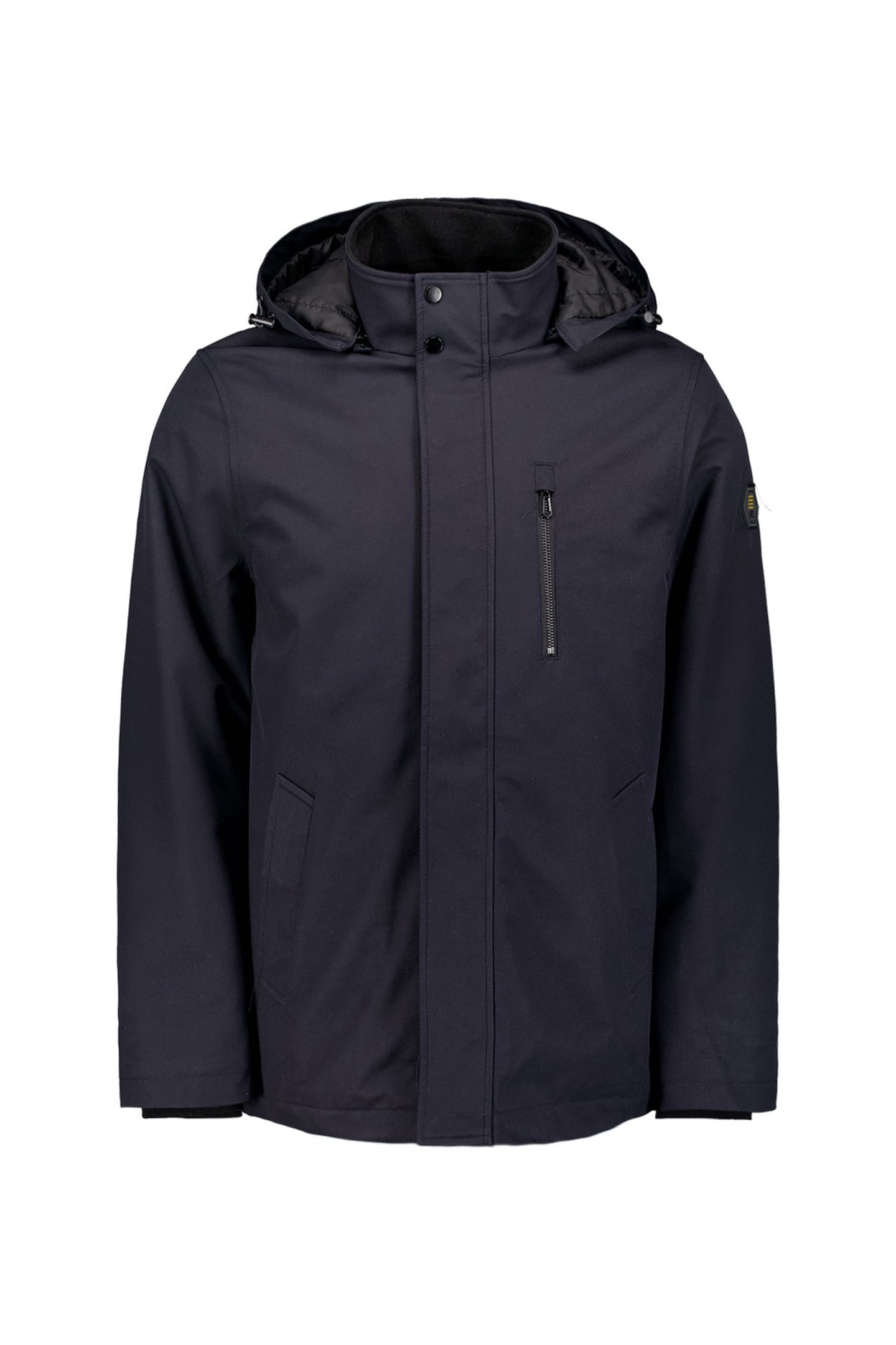JACKET LONG PARKA HERRINGBONE NIGHT 1