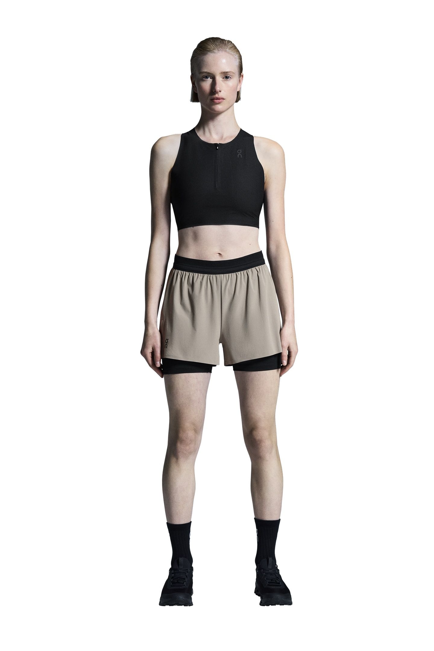RACE CROP 3 BLACK 3