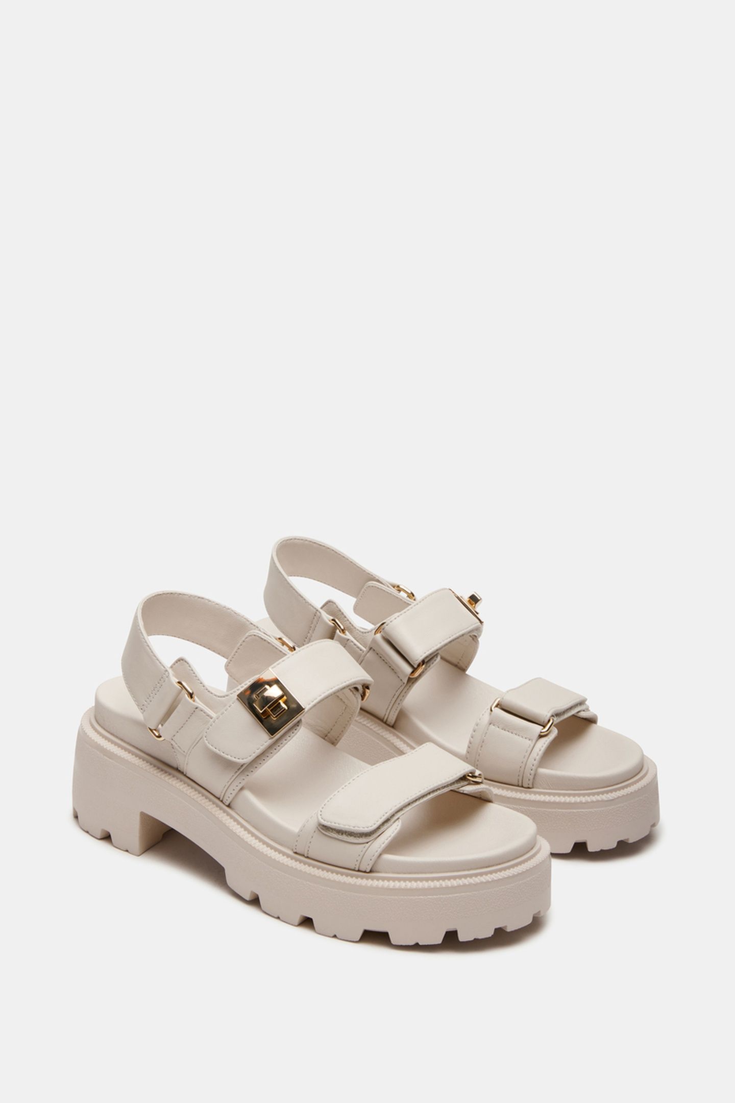 SUPERMONA SANDALS BONE LEATHER 3