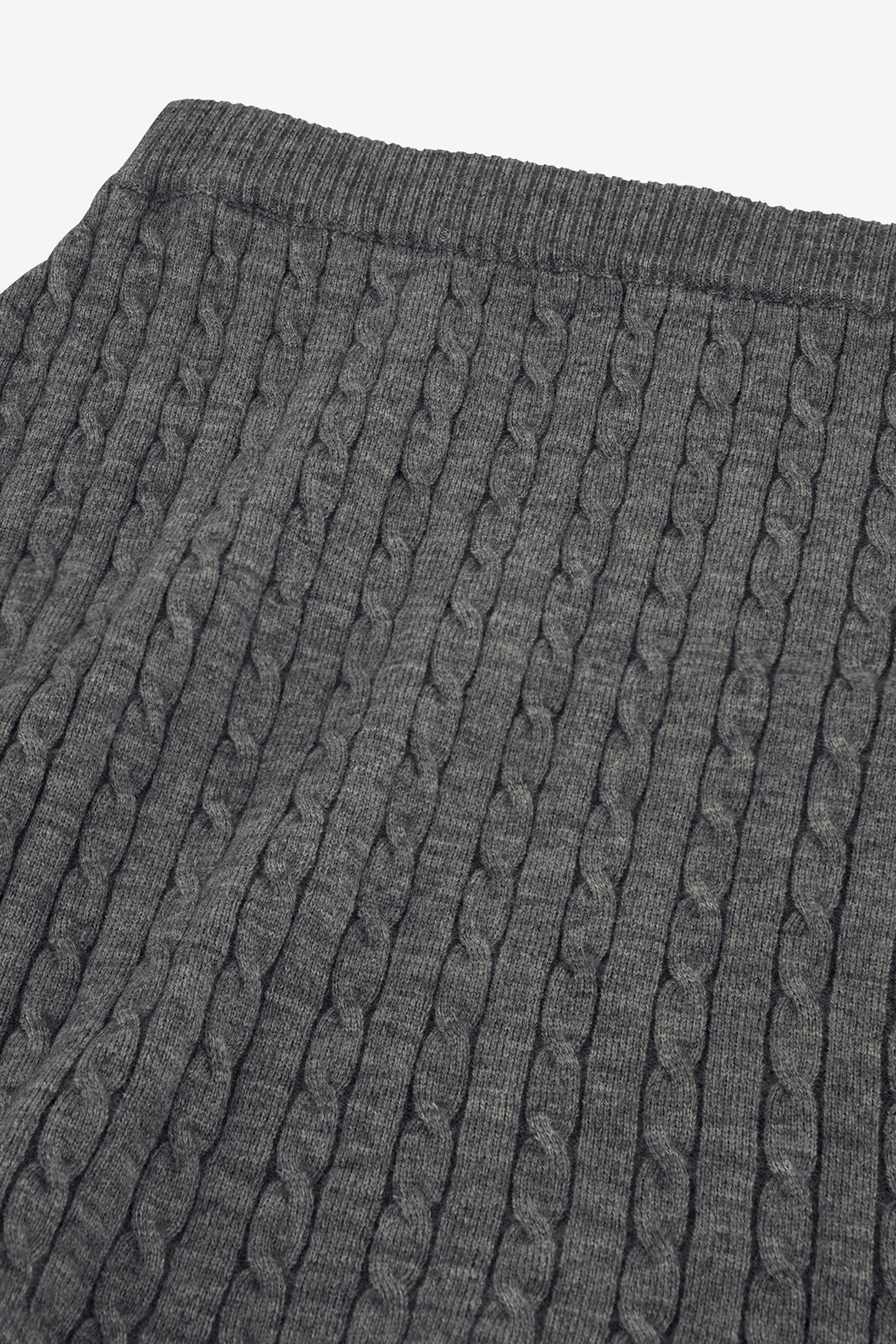 XIA CABLE SKIRT STEEL GREY 5
