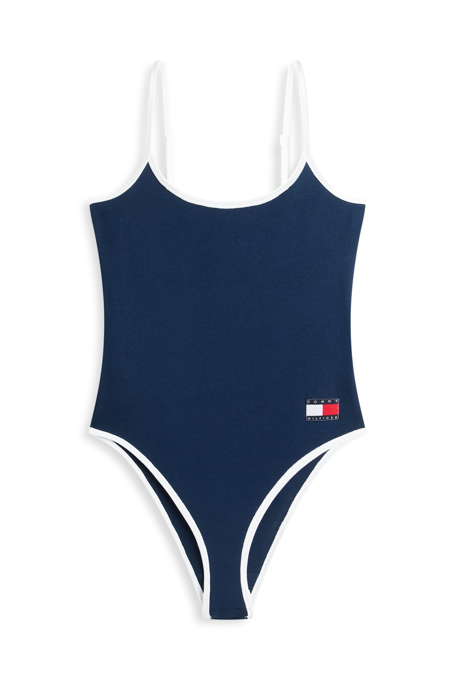 RIB BODYSUIT DARK NIGHT NAVY 4