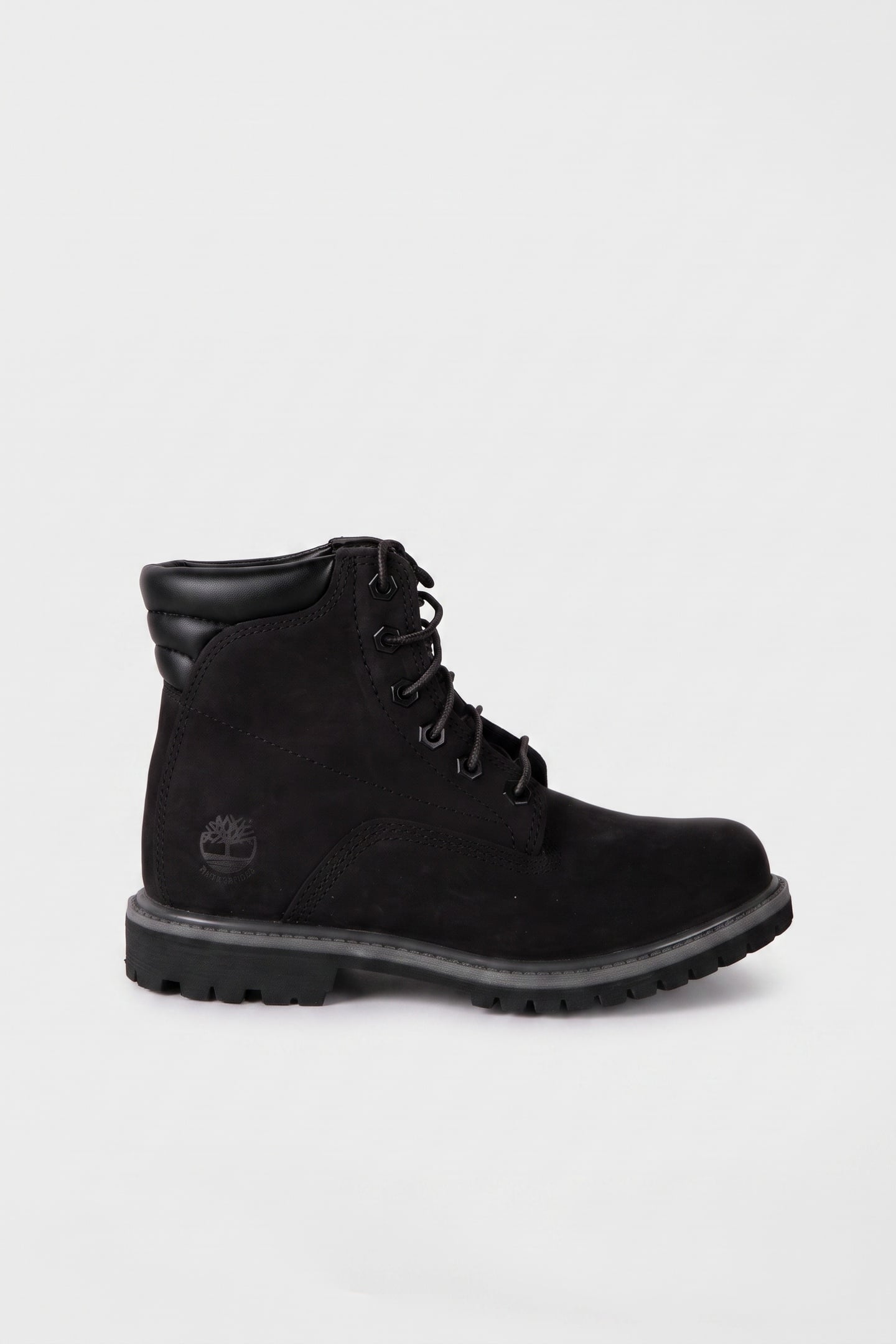 WATERVILLE 6 INCH LACE UP WATERPROOF BOOT BLACK 1