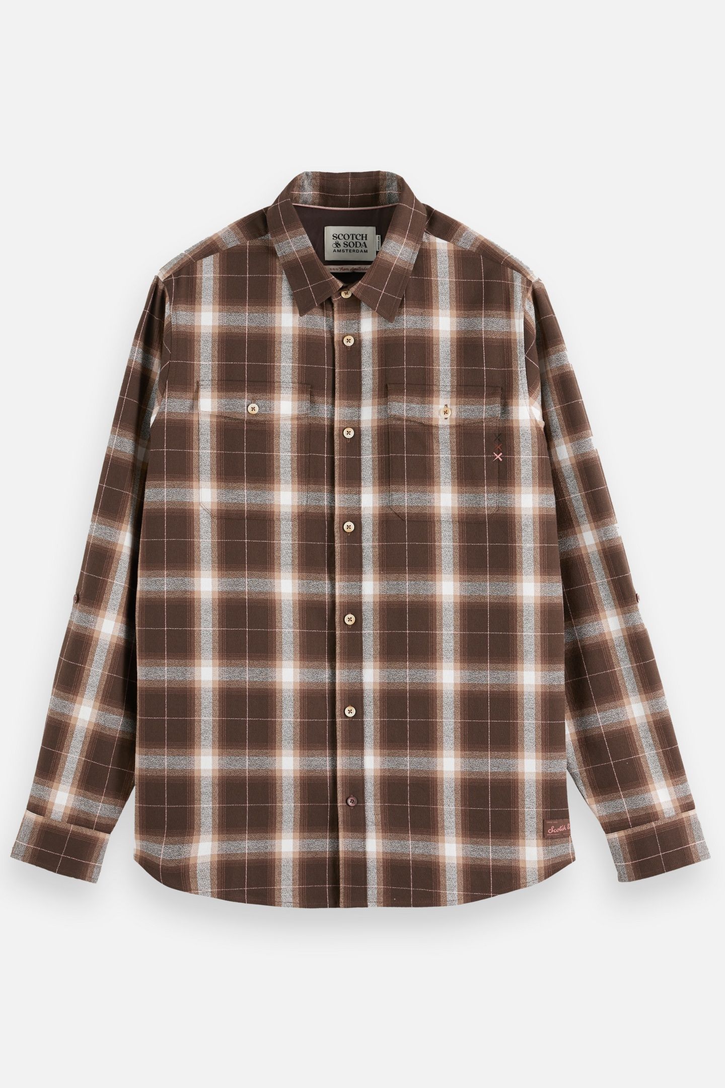LIGHTWEIGHT FLANNEL CHECK SHIRT SOFT SILT CHECK 4