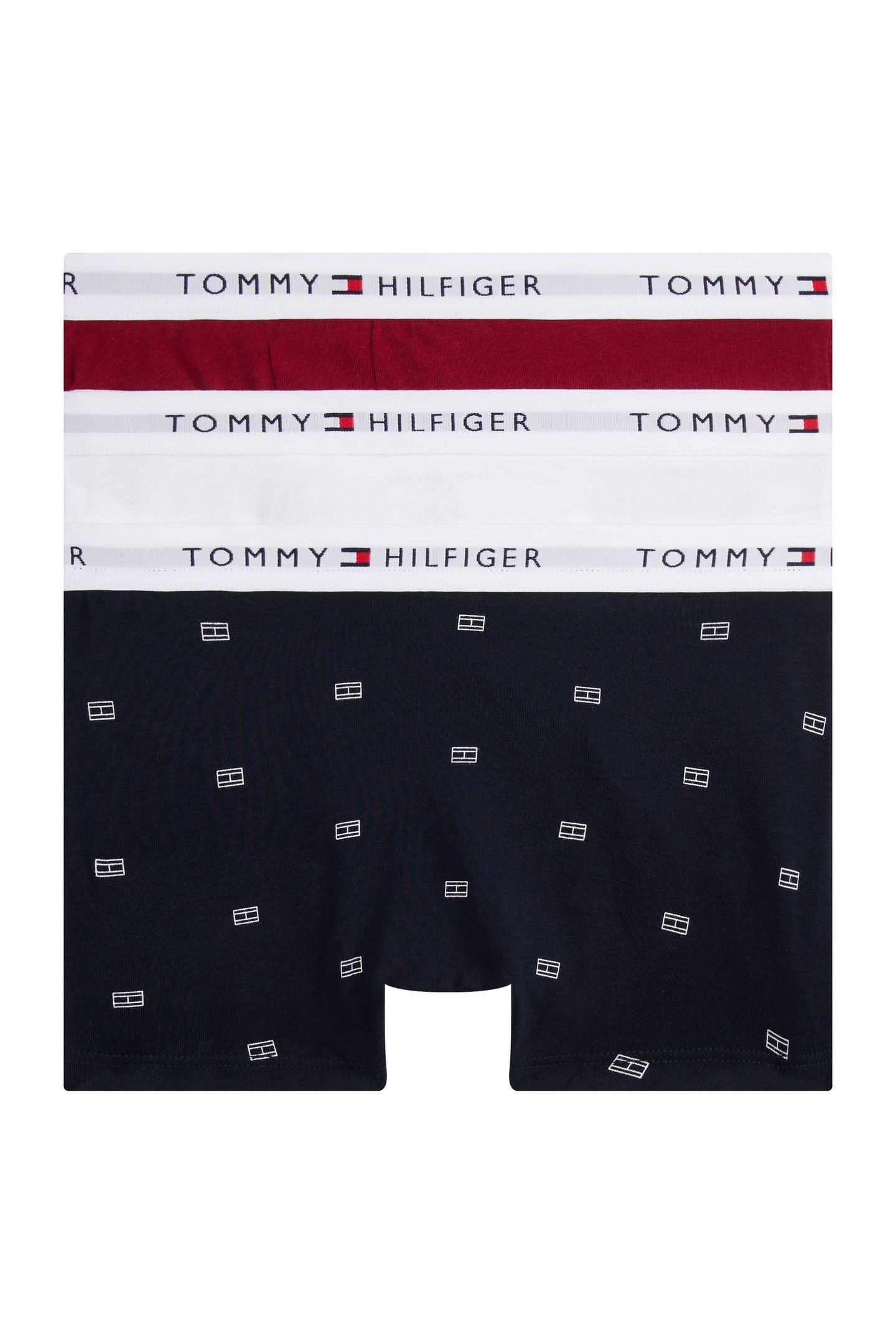 BOYS 3-PACK TRUNK PRINT ROUGE/WHITE/DES SKY FLAG AOP 2