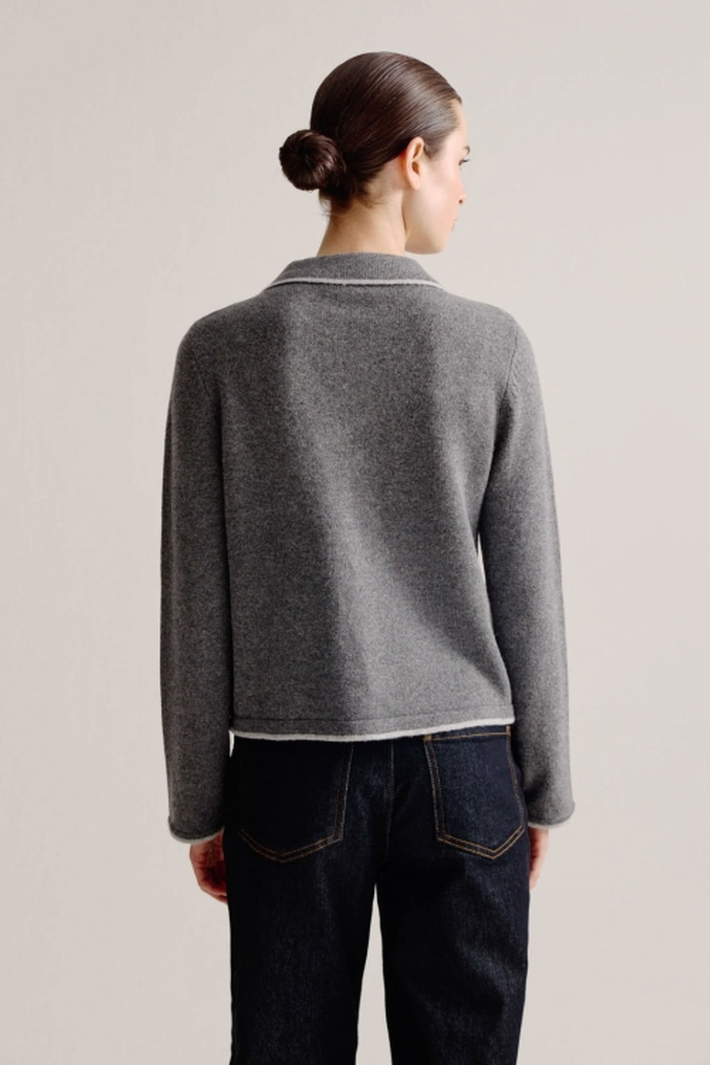 LISE CARDIGAN ANTHRACITE 3
