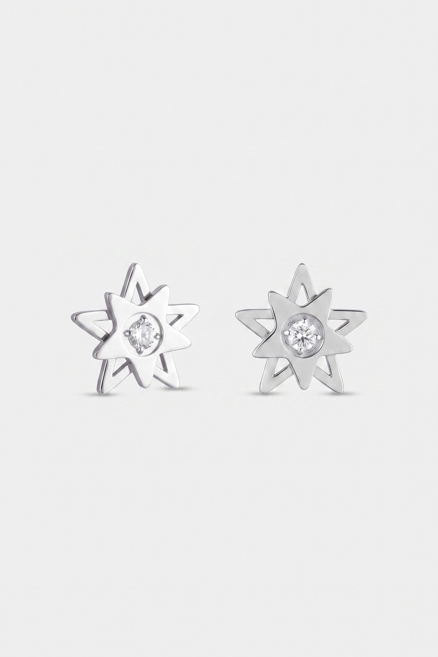 SHINING STAR OHRRINGE SILVER 4