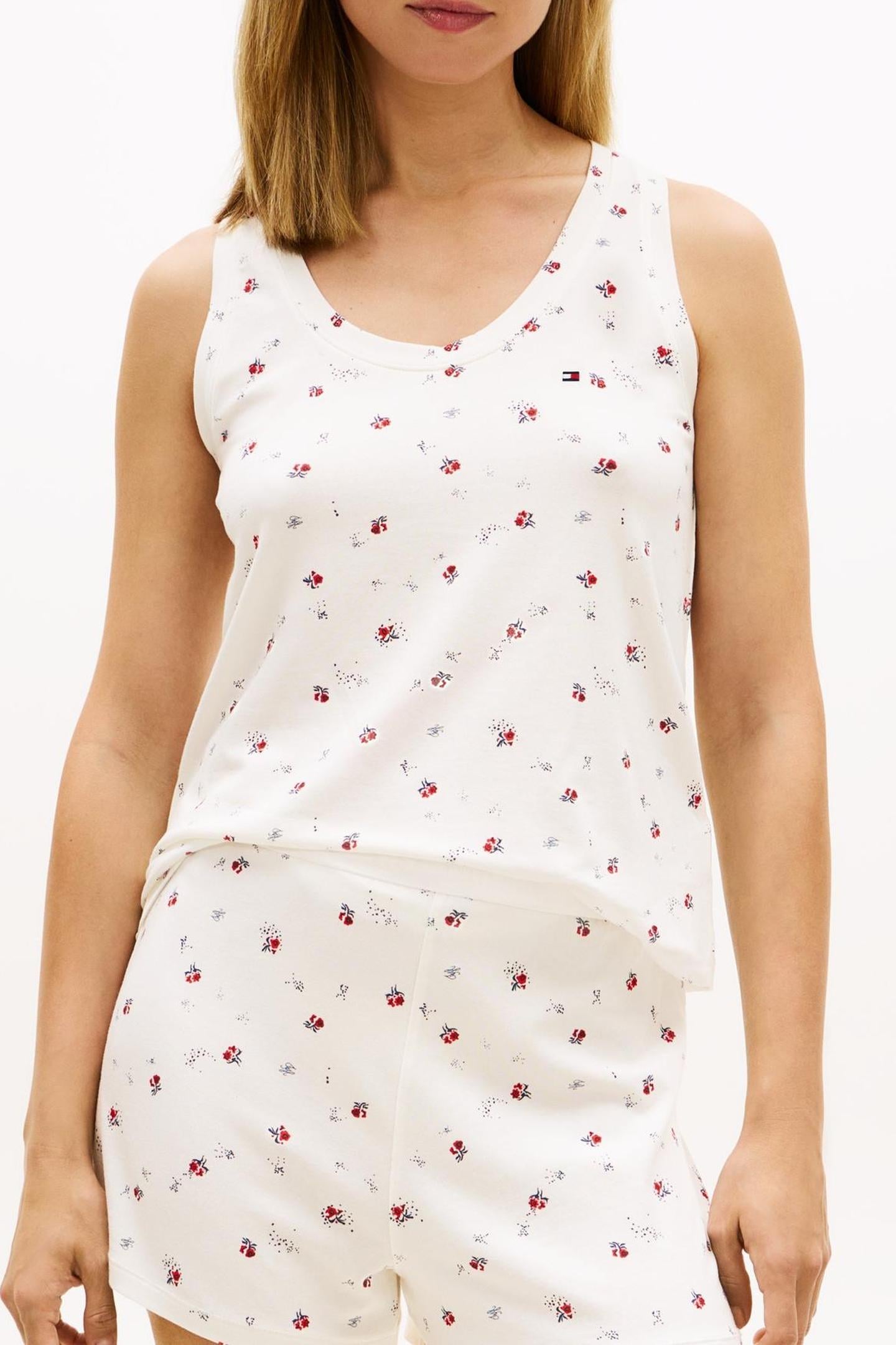 TANK TOP BELIEZE FLORAL ECRU 5