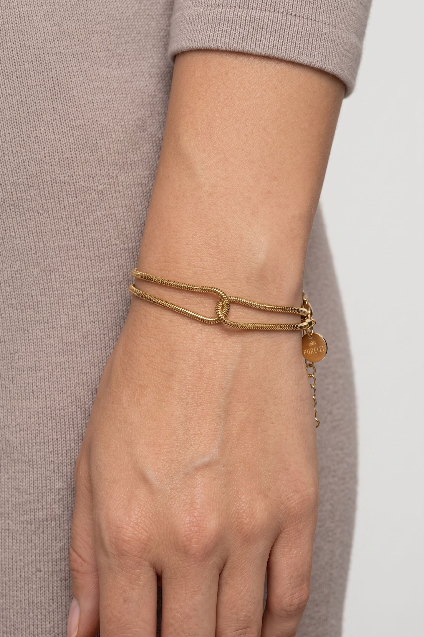 KINDNESS ARMBAND GOLD 1