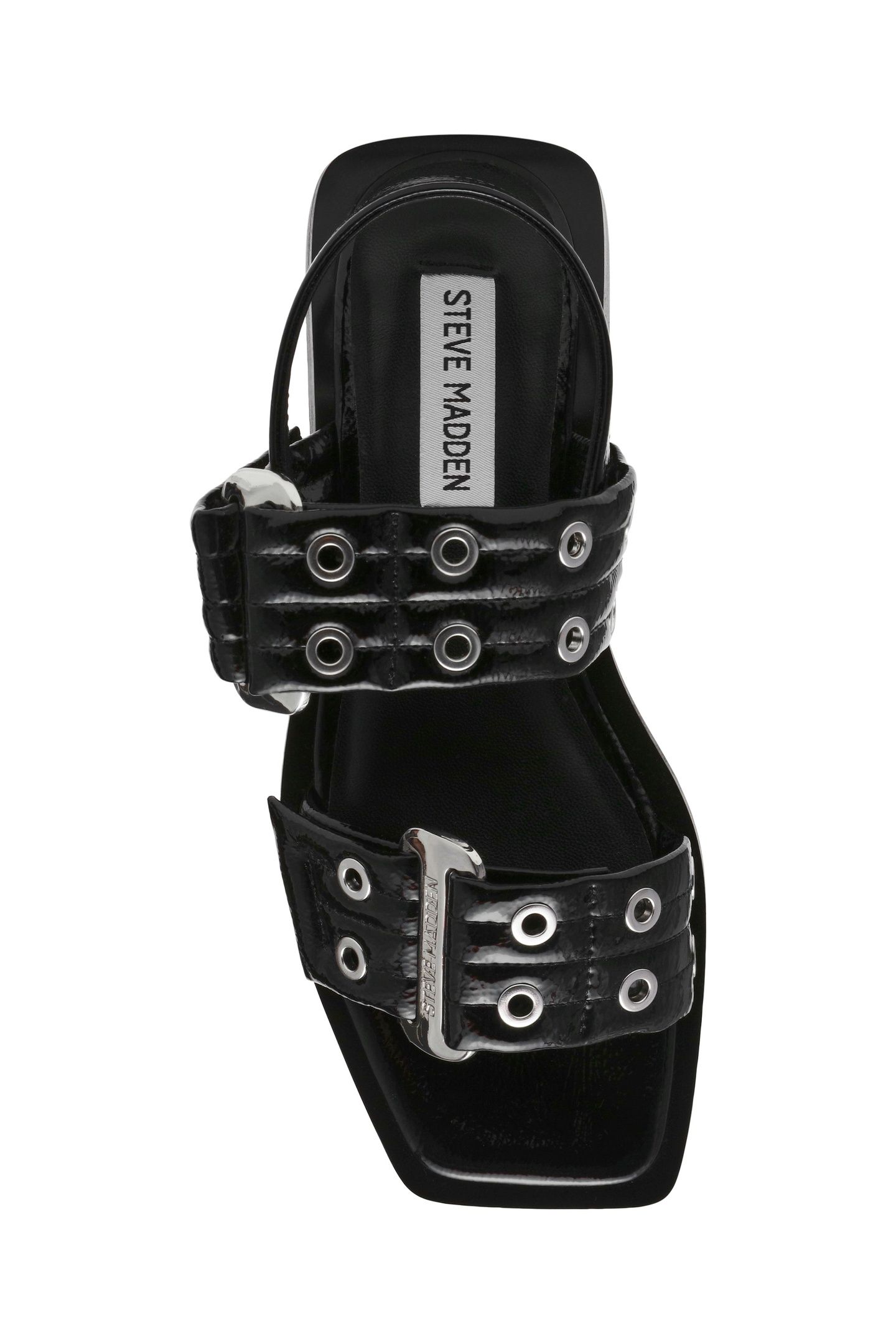 SARIA SANDALS BLACK PATENT 3