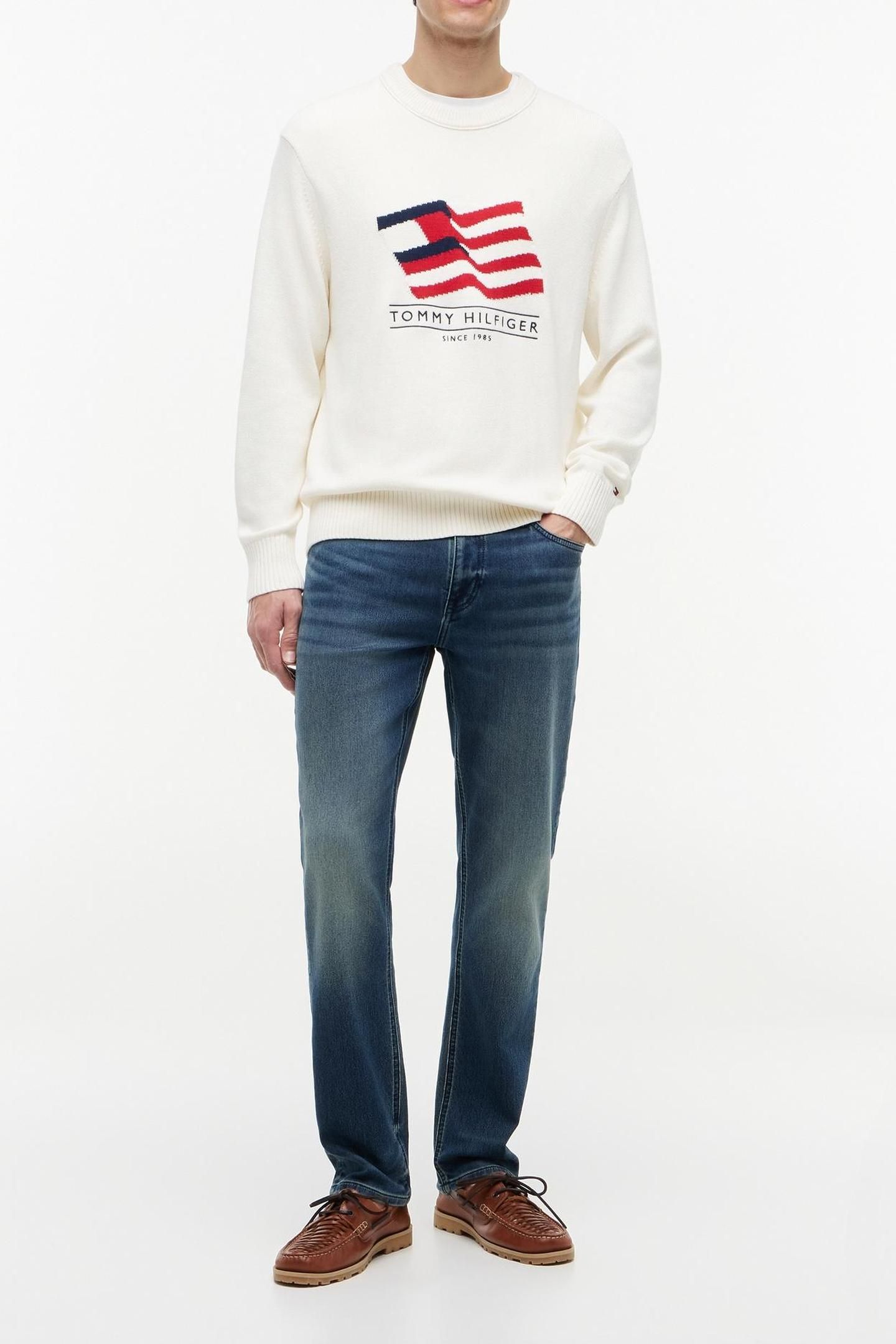 RWB CREW NECK SWEATER IVORY PETAL 3