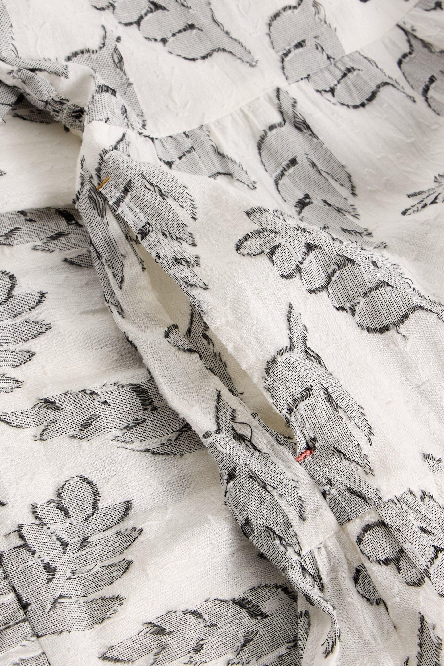 SPRUCE JAQUARD DRESS WHITE MULTI 5