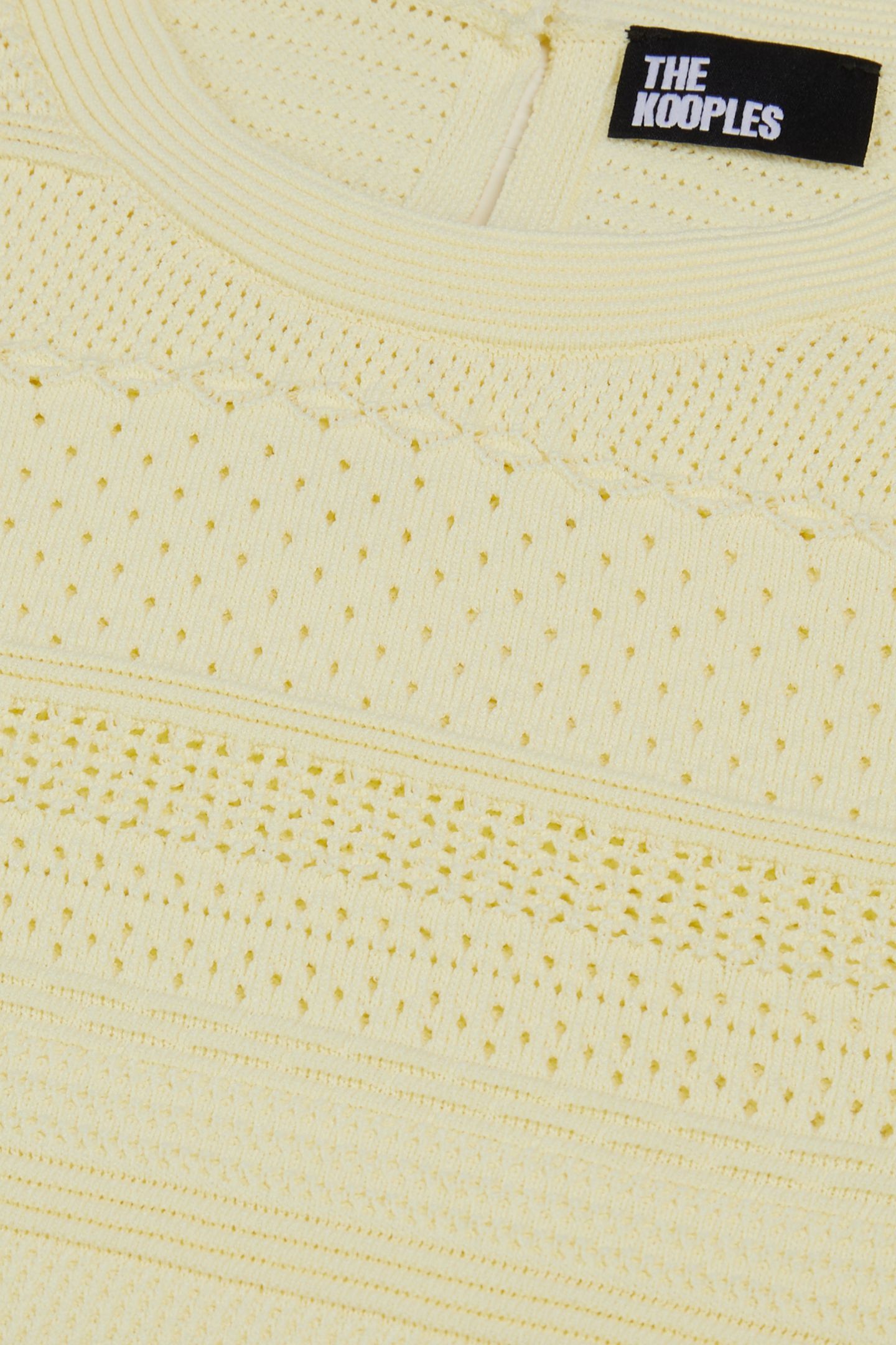 SLEEVELESS TOP WITH STITCHING DETAILS BRIGHT YELLOW 6