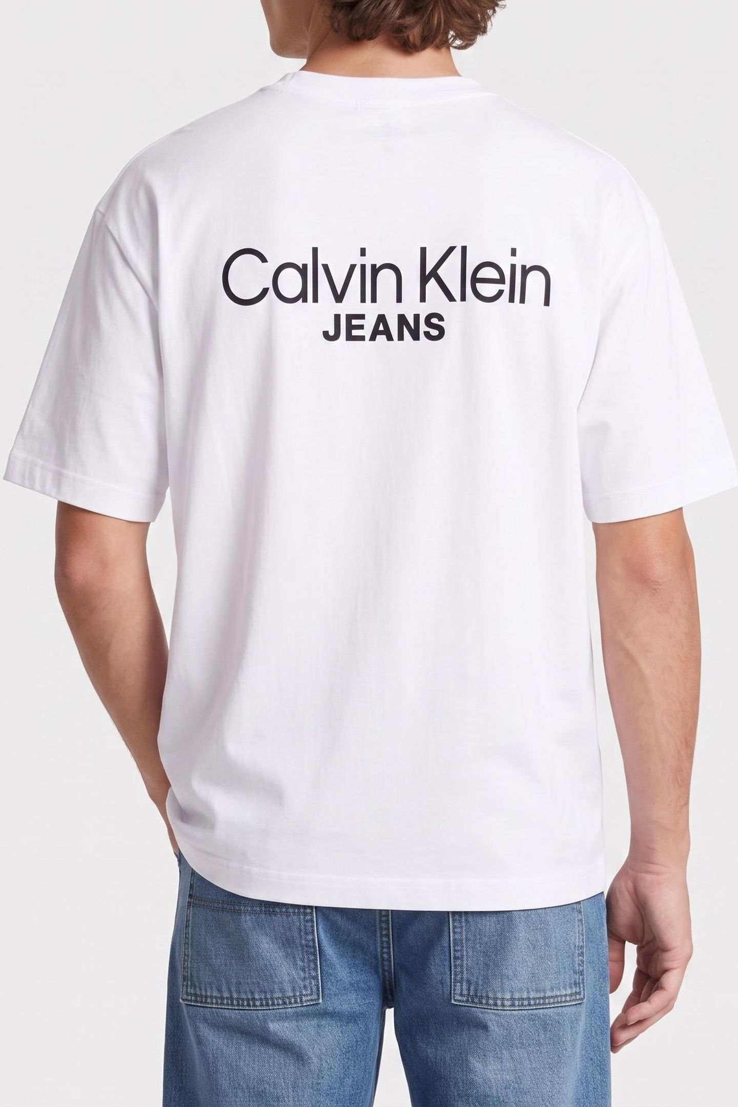 LOGO BACK PRINT T-SHIRT BRILLIANT WHITE 2