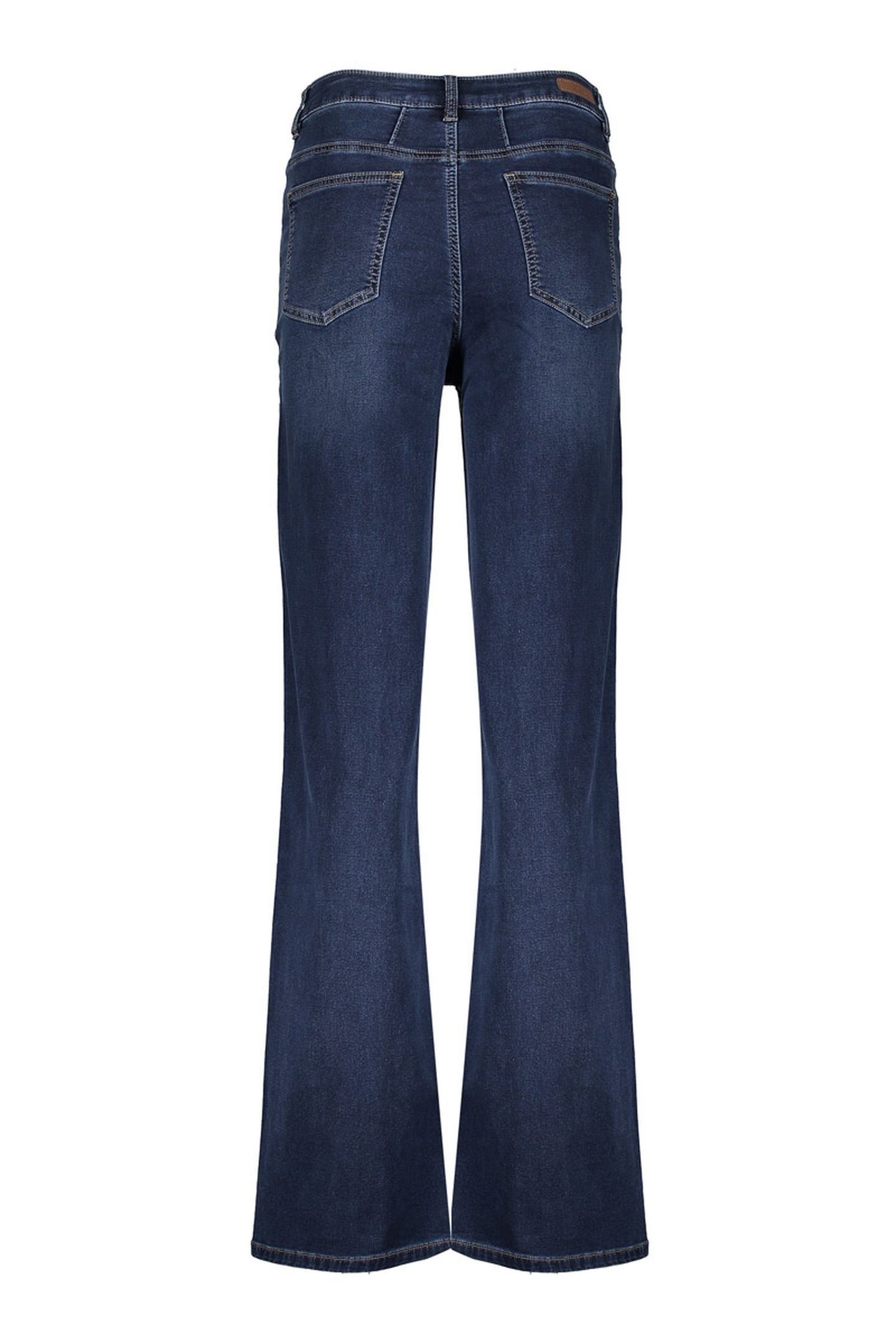 JEANS STRAIGHT TURN-UP STONEWASH DENIM 2