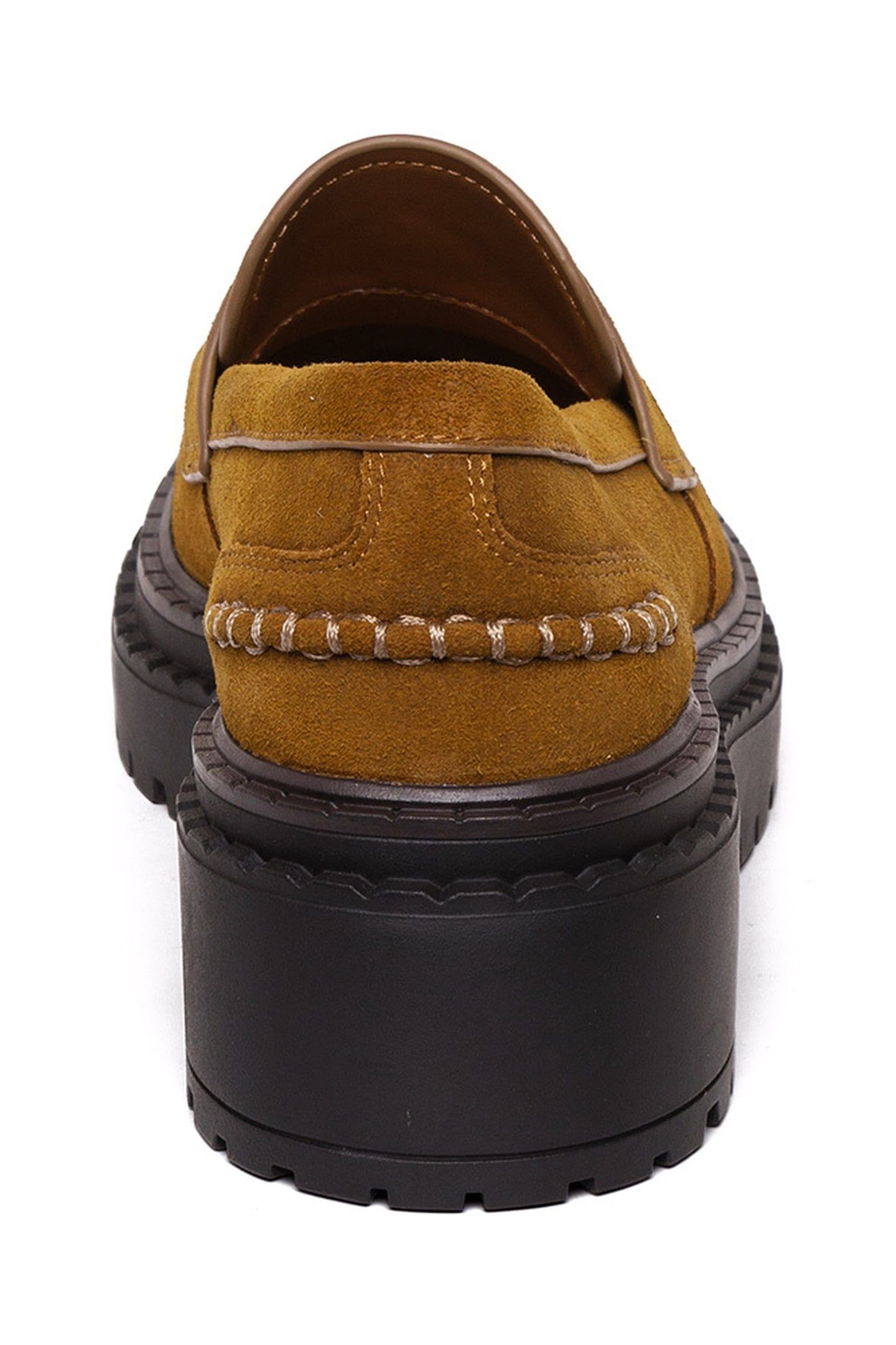 PURSUIT FLAT SHOES CHESTNUT SUEDE 4