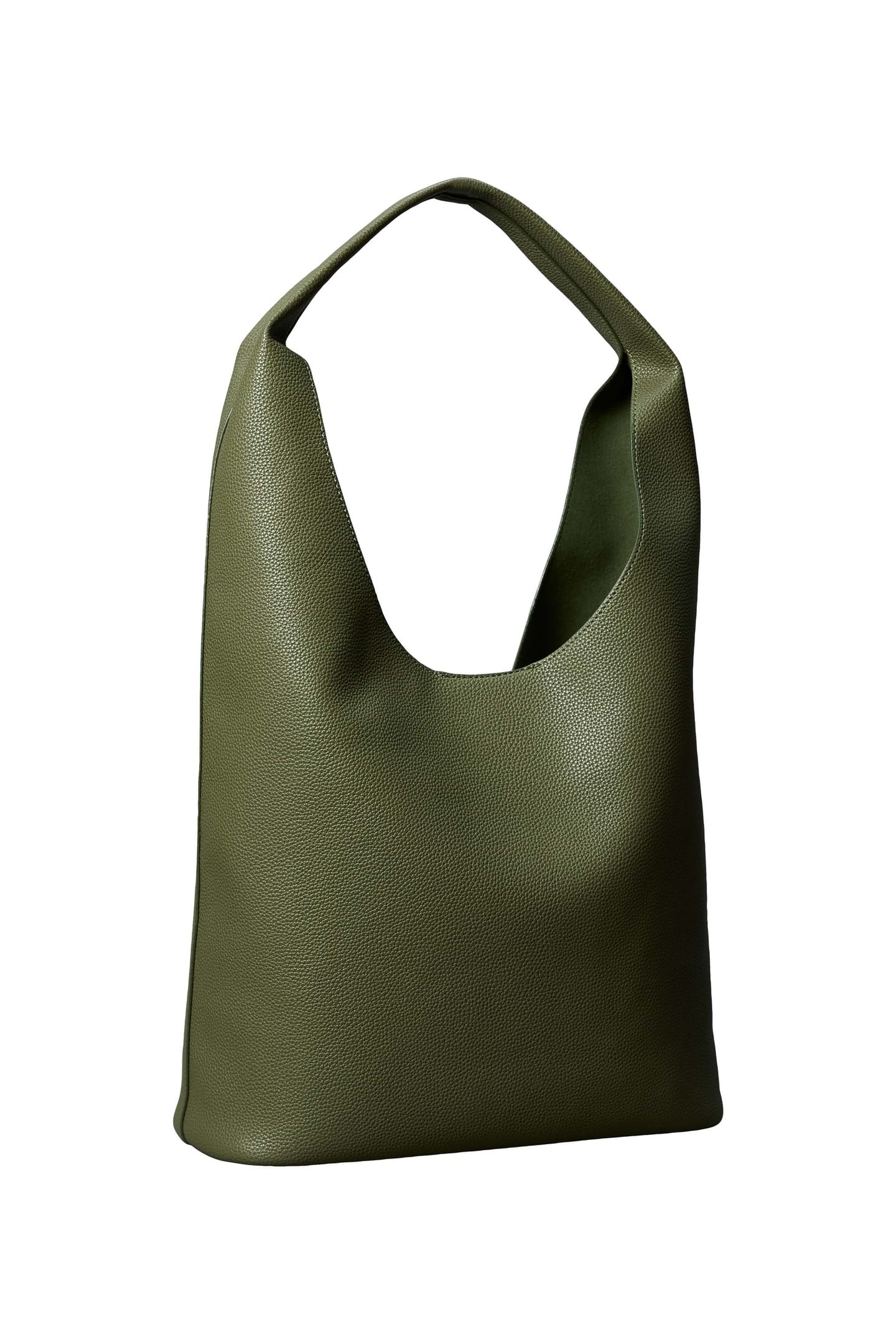 SLOUCHY PEBBLE MEDIUM SHOULDER BAG CYPRESS 2