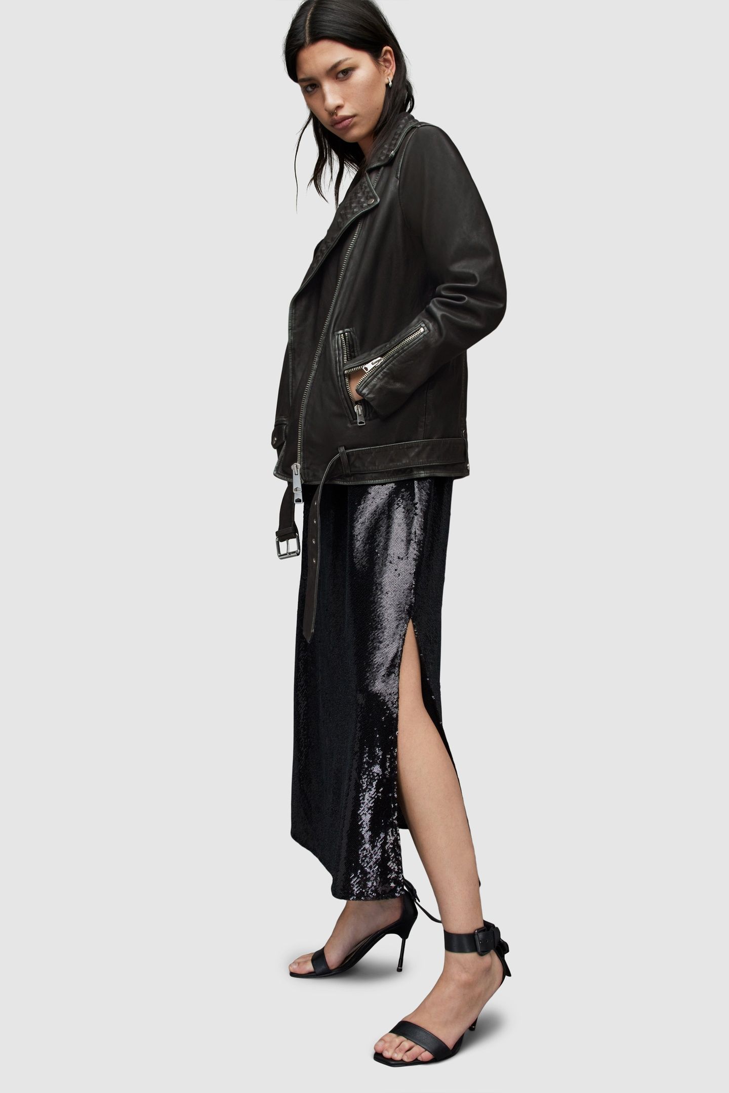 BILLIE STUD BIKER BLACK 4