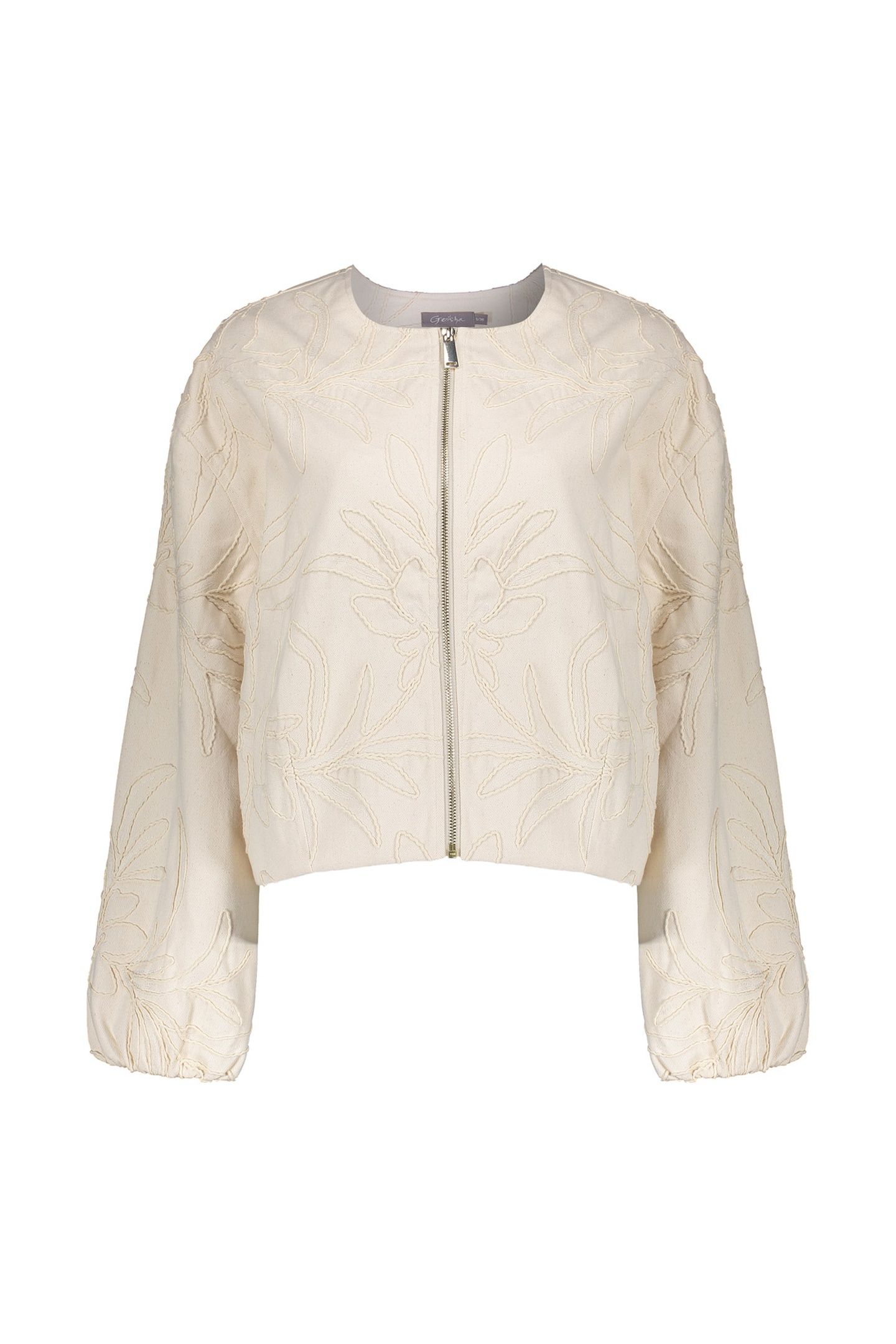 JACKET EMBROIDERY ECRU 1