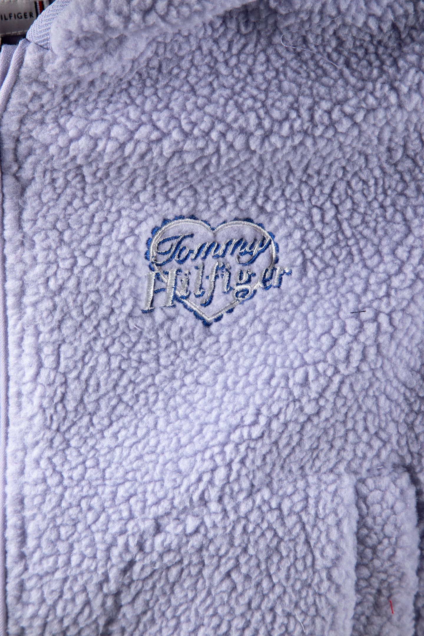 GIRLS POLAR FLEECE EMB ZIP PERIWINKLE DUSK 4