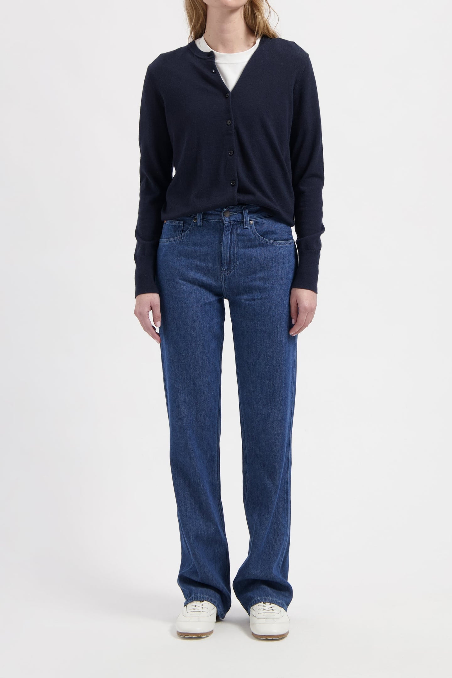 JAMIE MID LOOSE FLOW STONE INDIGO 1