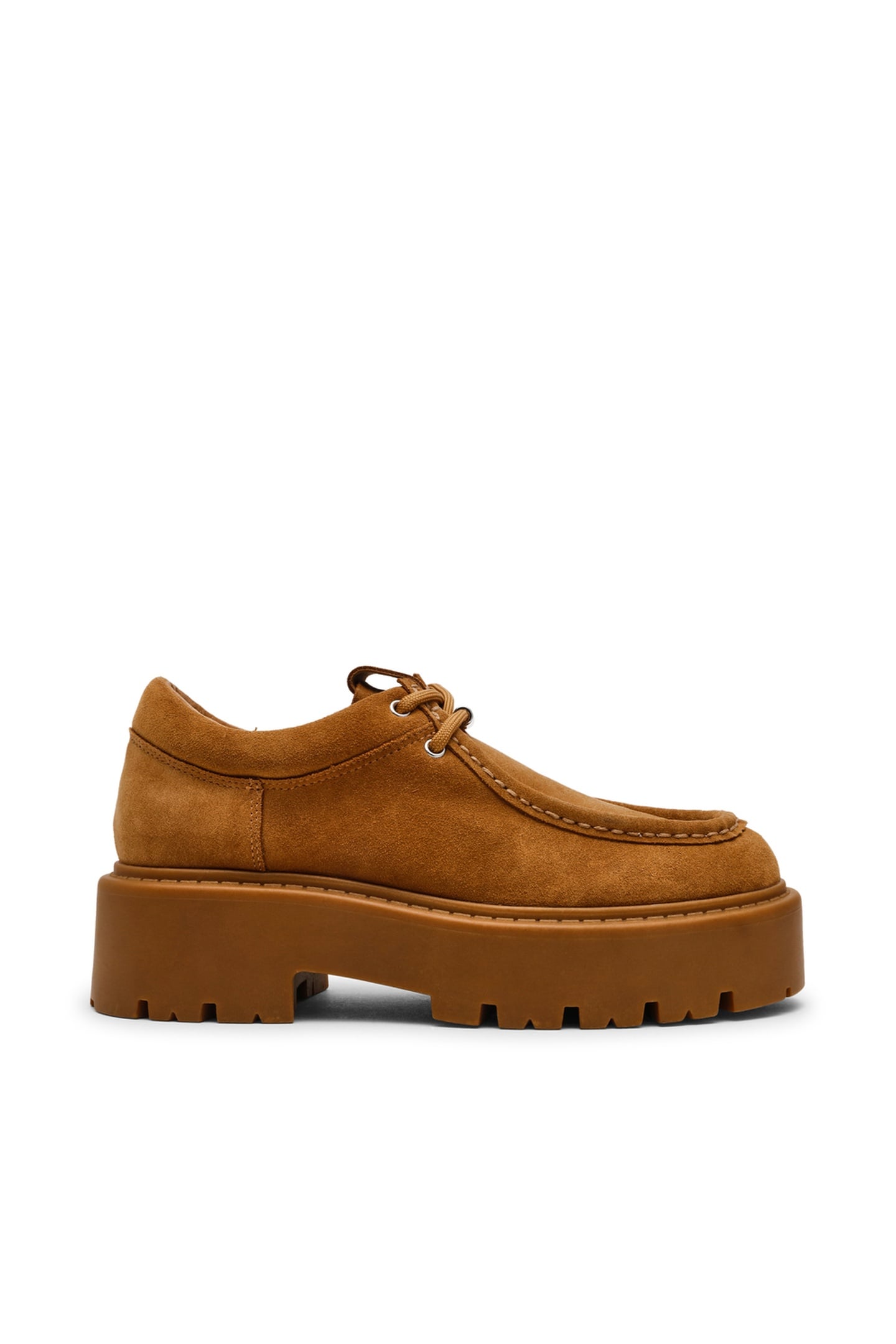 OFFSETTER FLAT SHOES TAN SUEDE 1