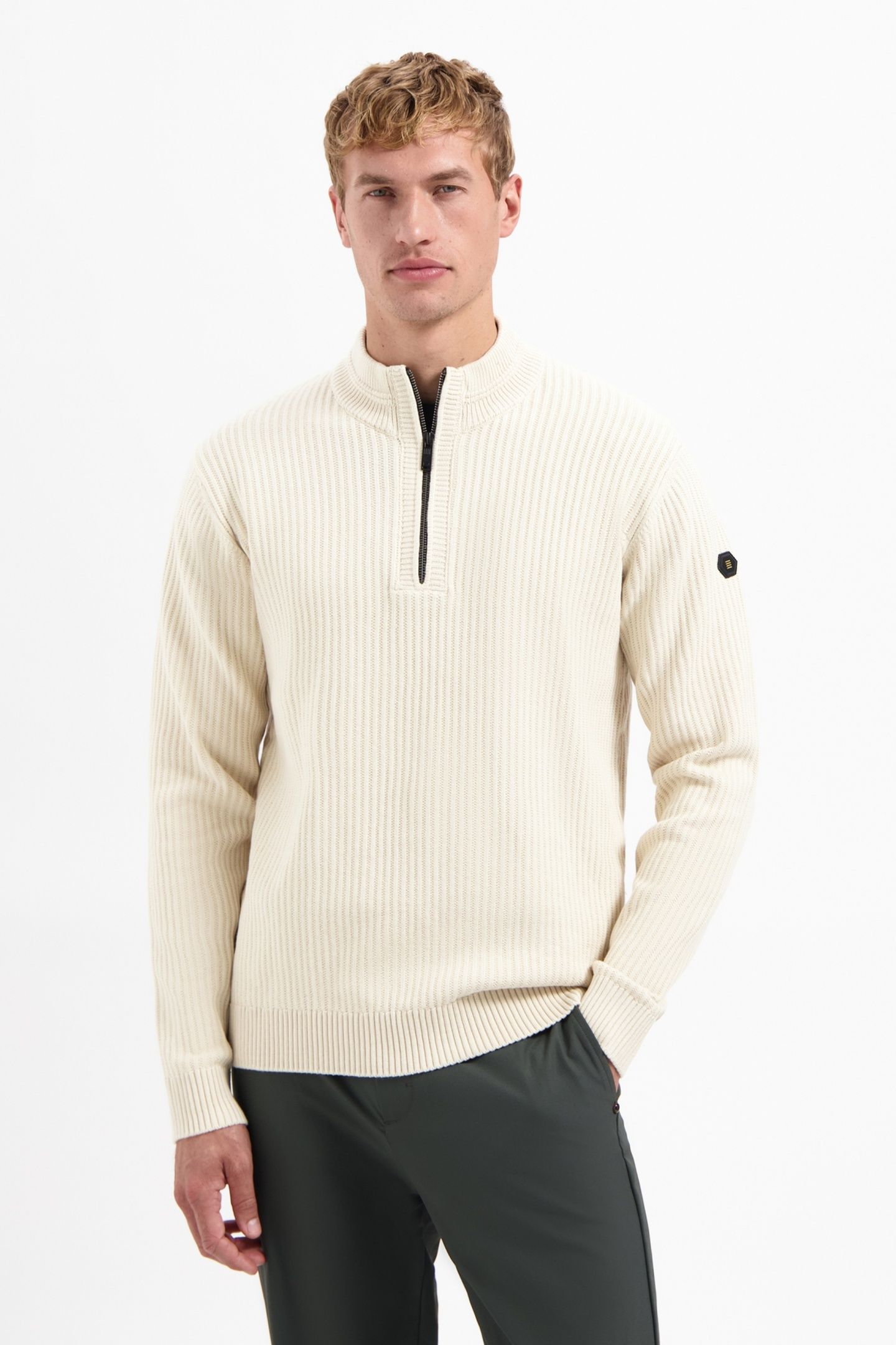 PULLOVER HALF ZIP RIB VARIATION KIT 1