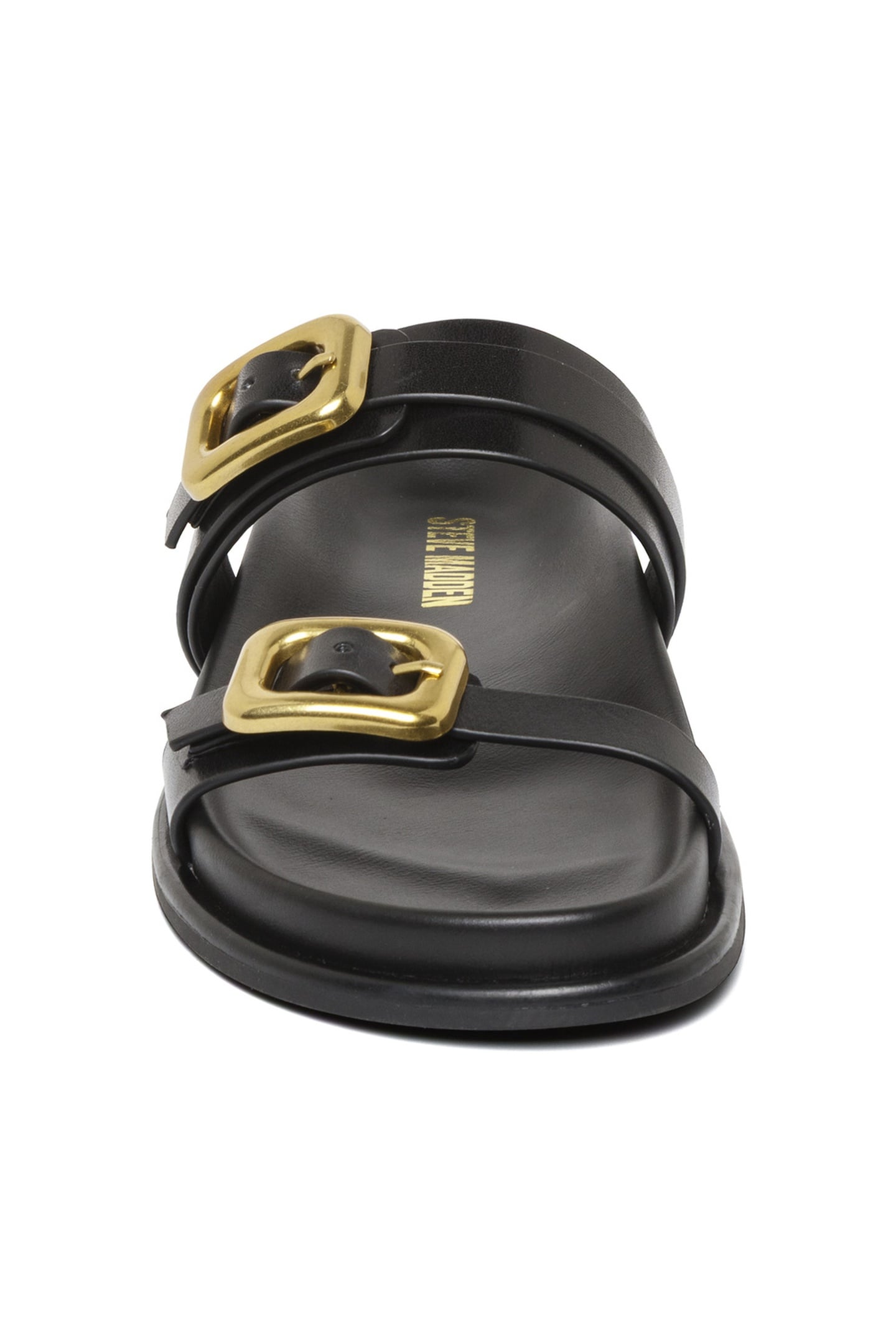 ZAZ SLIDES BLACK LEATHER 3