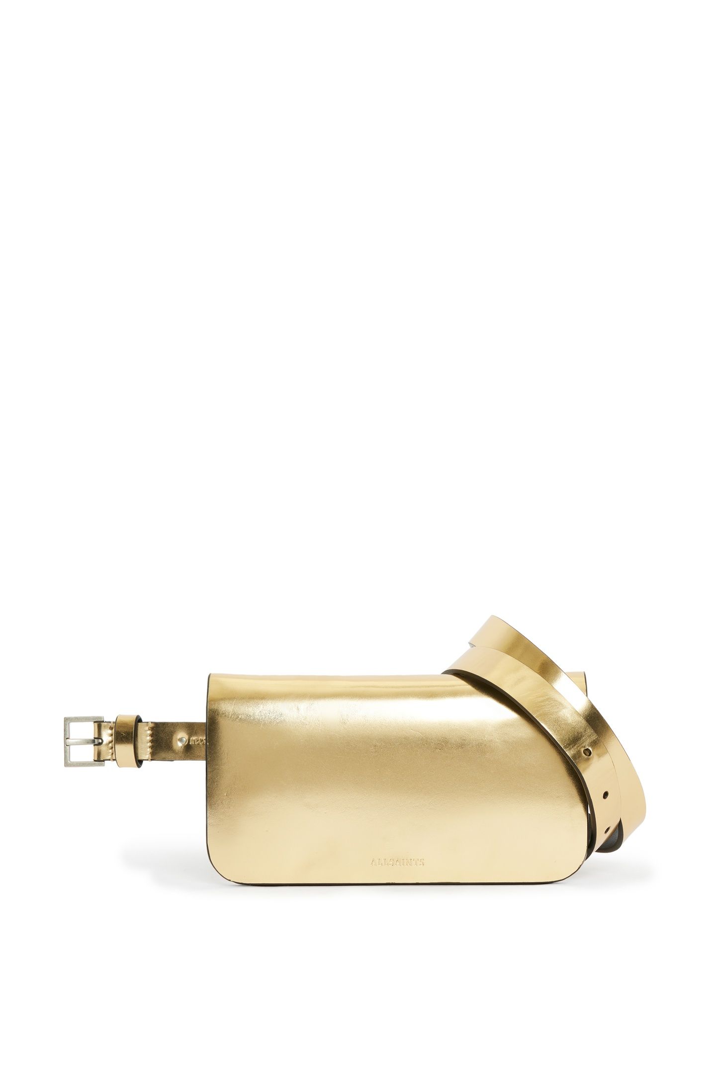 BECKIE BAG BELT GOLD/DULL NICKEL 5