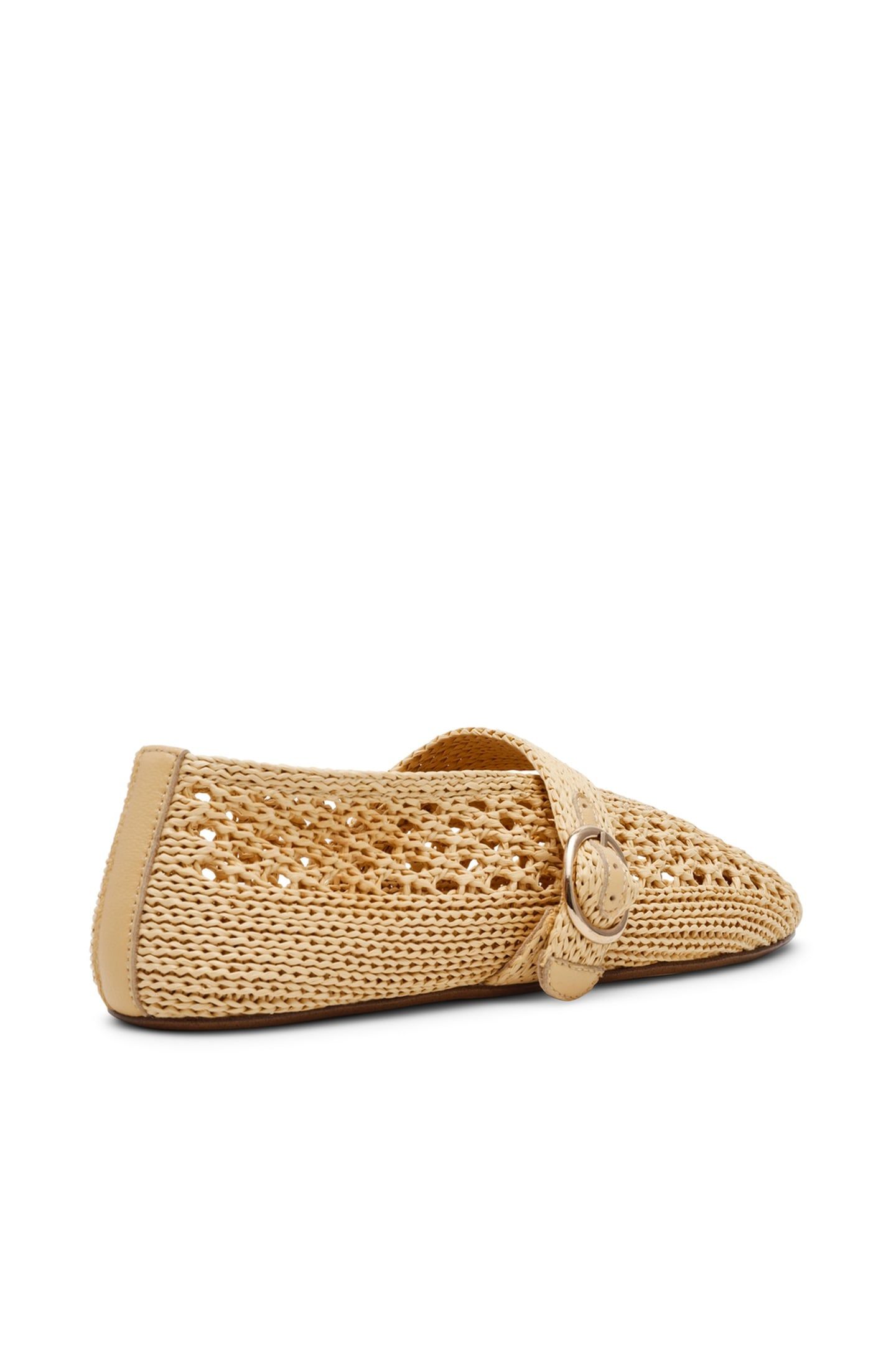 ALARA FLAT SHOES NATURAL RAFFIA 2