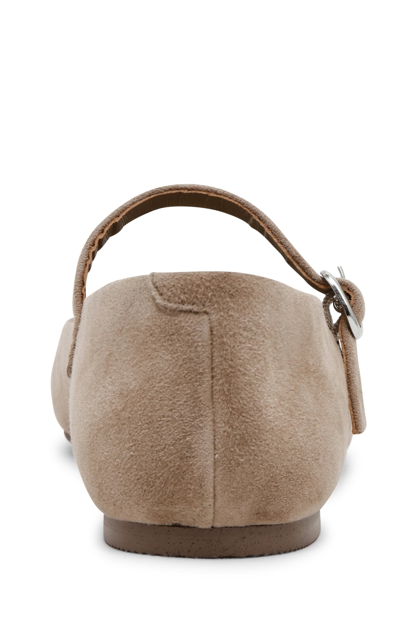 MAPLE FLAT SHOES TAUPE SUEDE 5