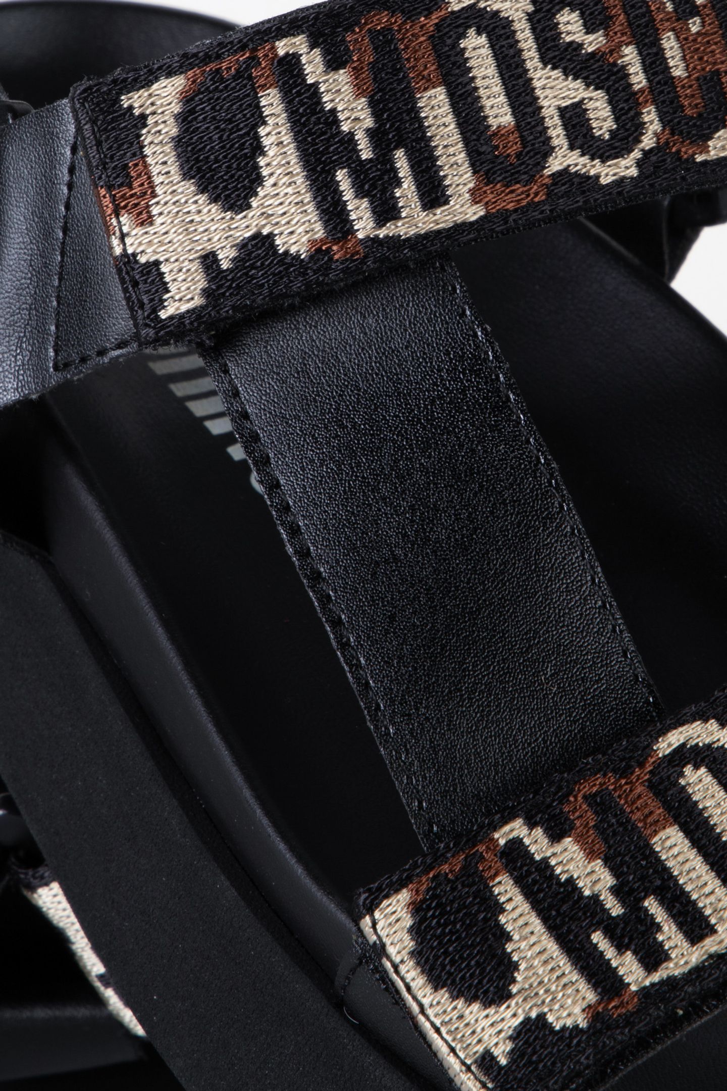CALFSKIN SANDALS BLACK 4