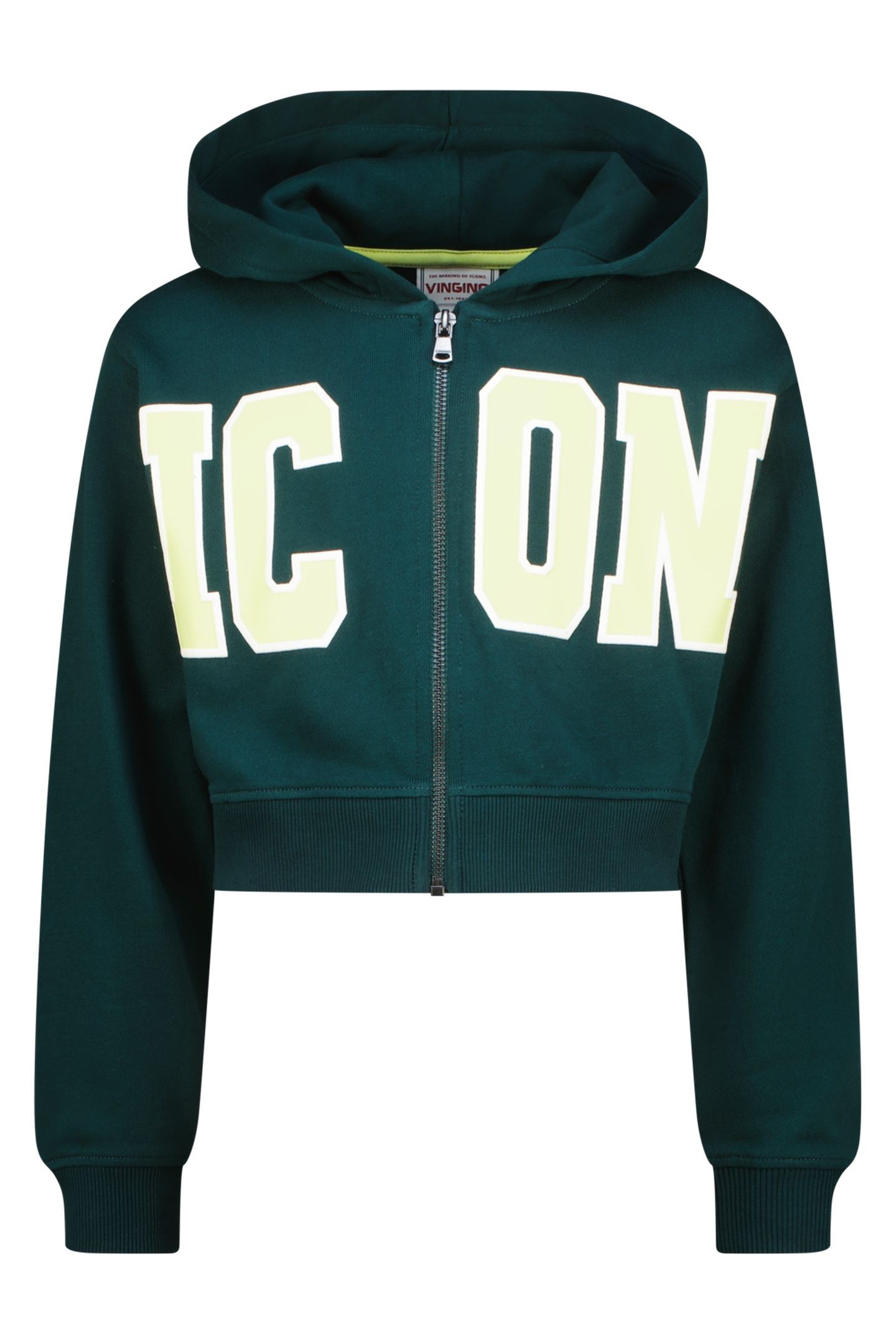 GIRLS NAWINE VEST DARK JUNGLE GREEN 1