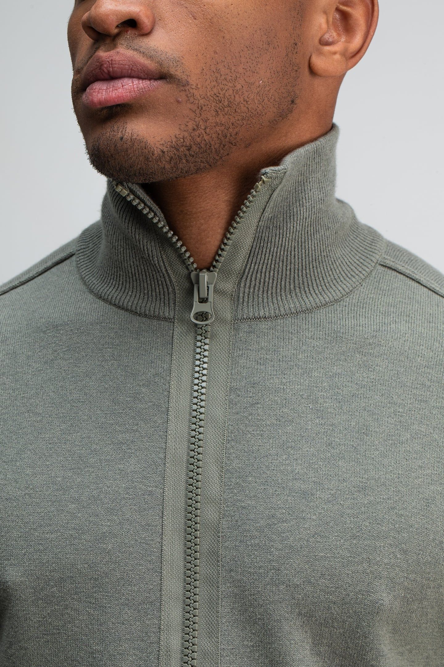CLIFTON FULL ZIP GRANITE GREEN 5