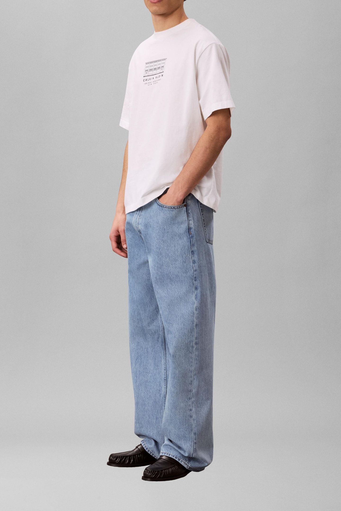 BAGGY JEANS ADAM LT STONE 2