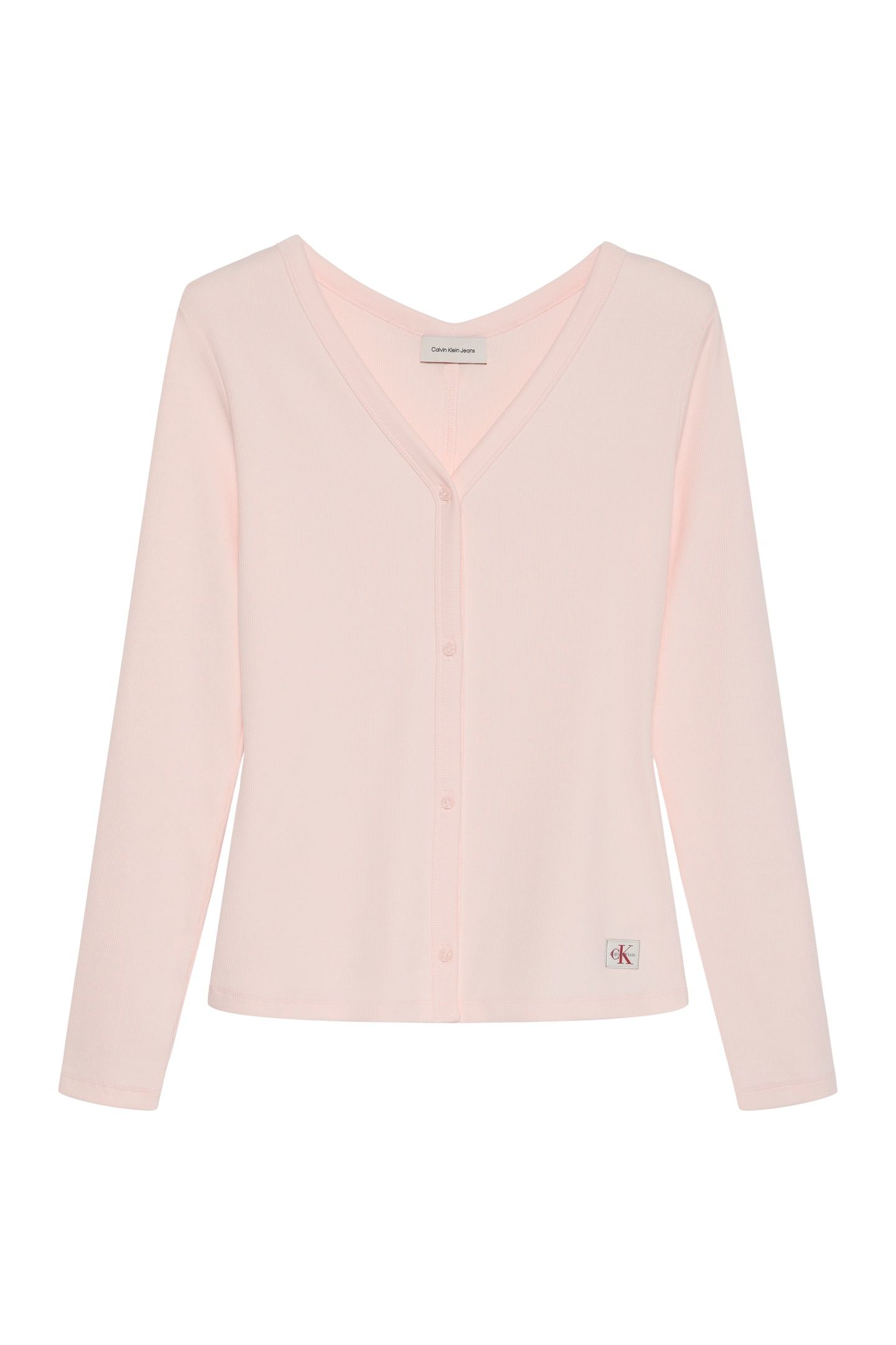 LONG SLEEVE HERITAGE LABEL BOMBER MANGANO CALCITE 3