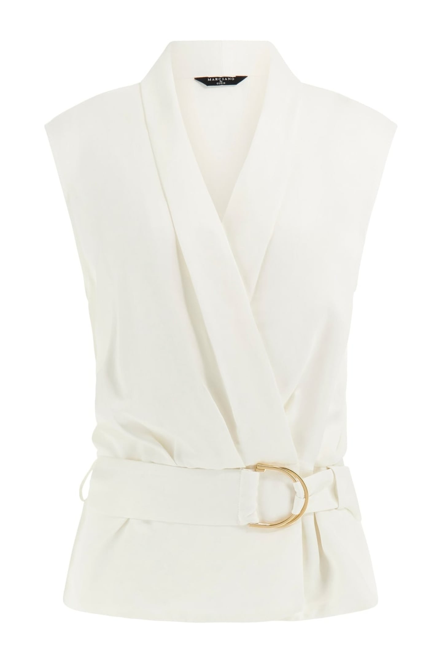 IVA OVERLAP SL BLOUS WHITE PEAKS 1