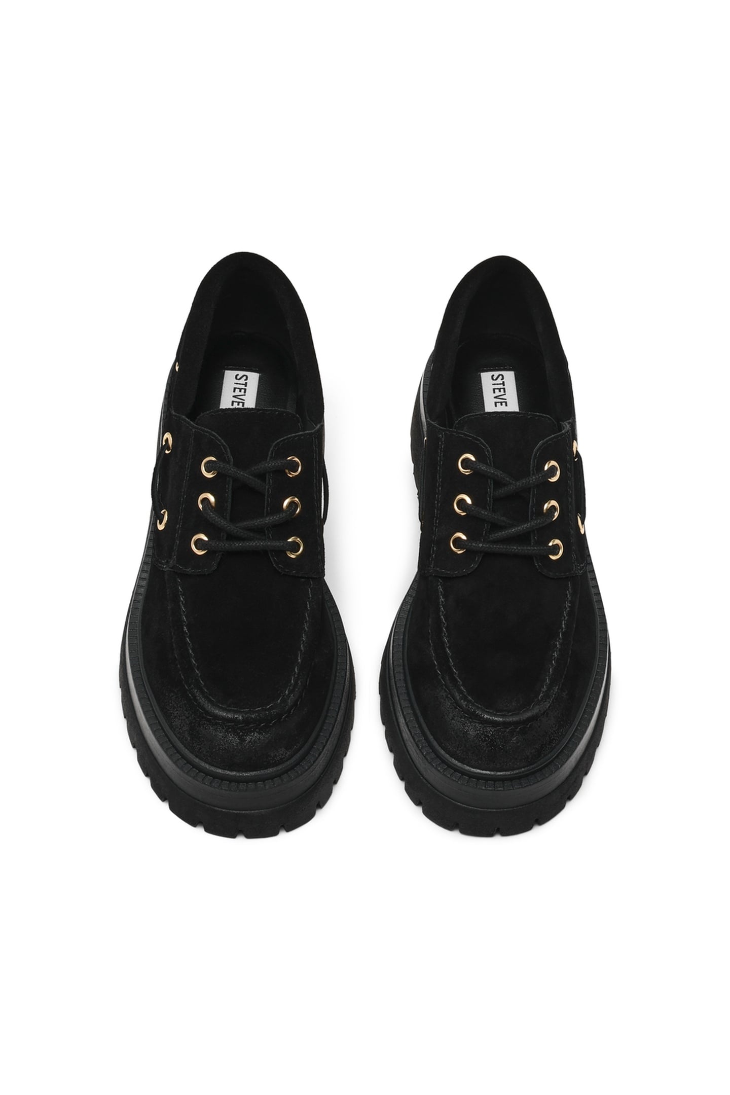 DETROIT FLAT SHOES BLACK SUEDE 4